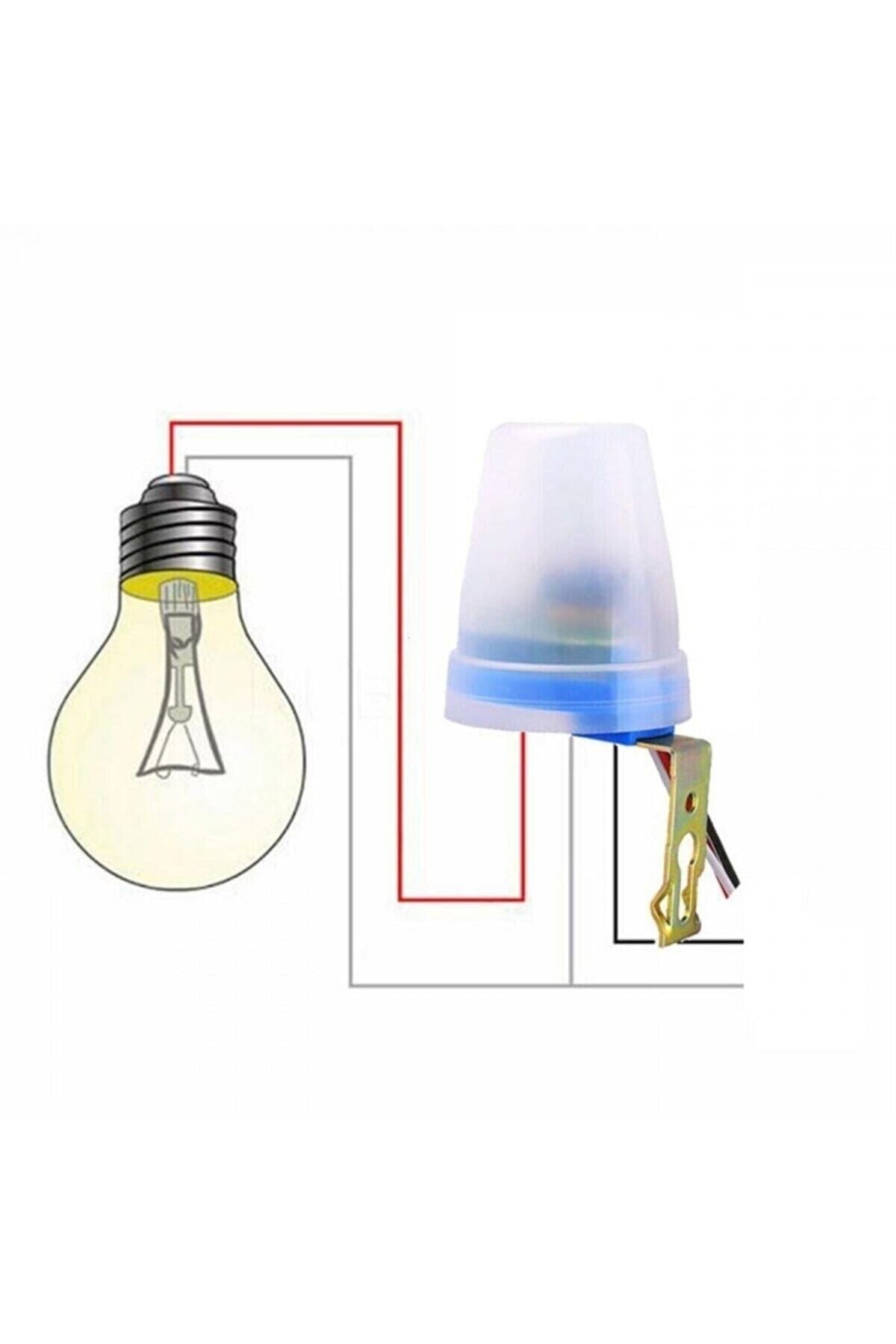 OEM-12V 15A Photocell Light Sensor - Night and Day Automatic Light Regulation with Arrow 4