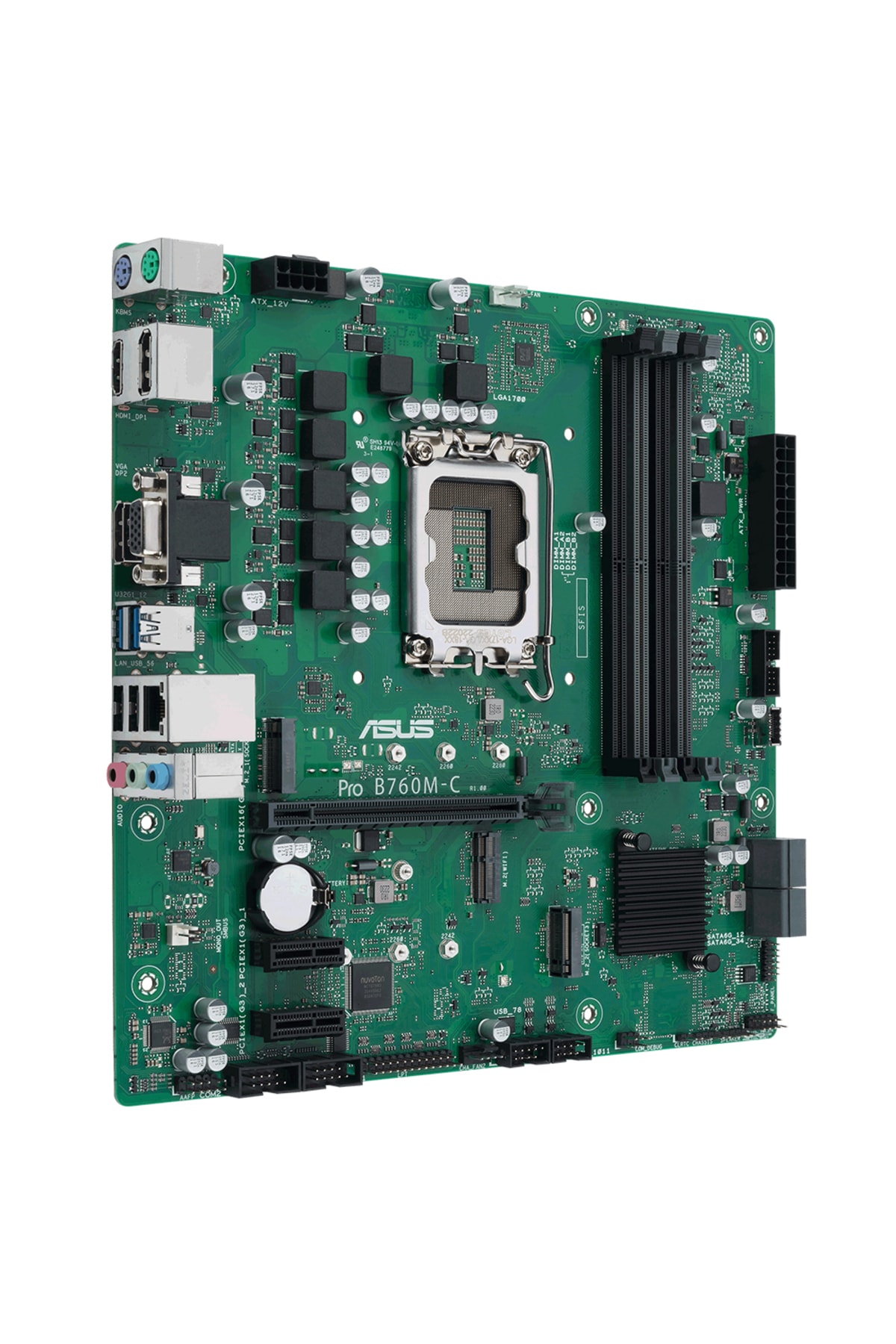 Pro B760m-c-csm Intel B760 Soket Lga1700 Ddr5 6200mhz 2xm.2 Matx Anakart 3