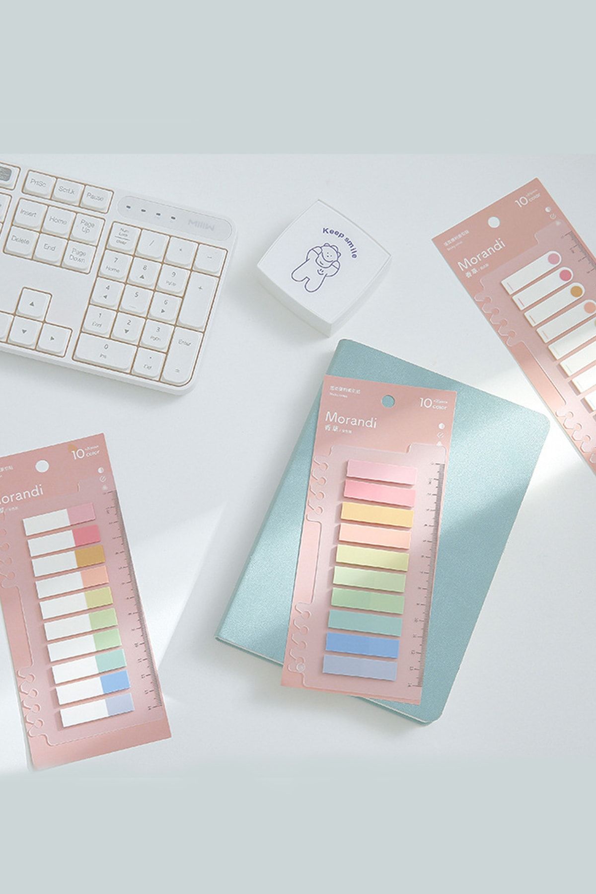 Vox Art-Set of 200 Half Color Post-It Adhesive Index Bookmarks 4