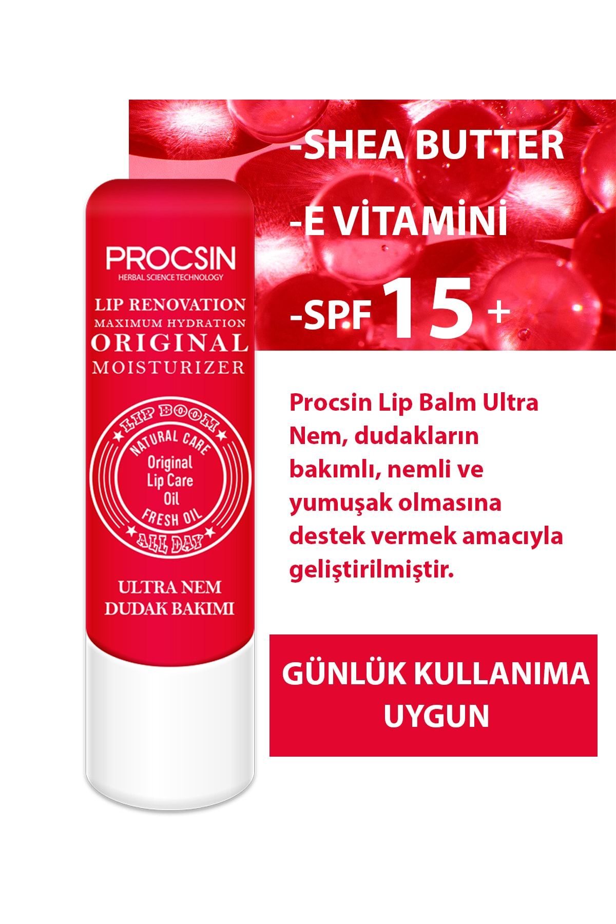 PROCSIN-Lip Balm Ultra Moisture 5.5 ml 4