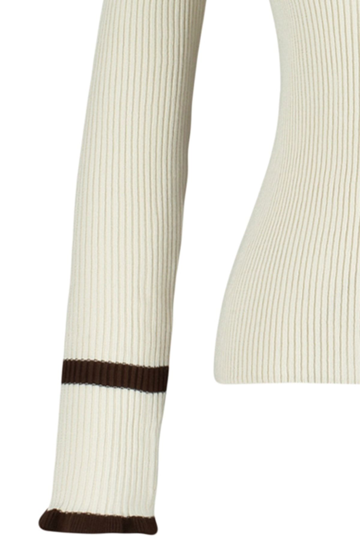 Trendyol Collection-Пуловер от трикотаж с каменни цветове TWOAW22KZ1250 6