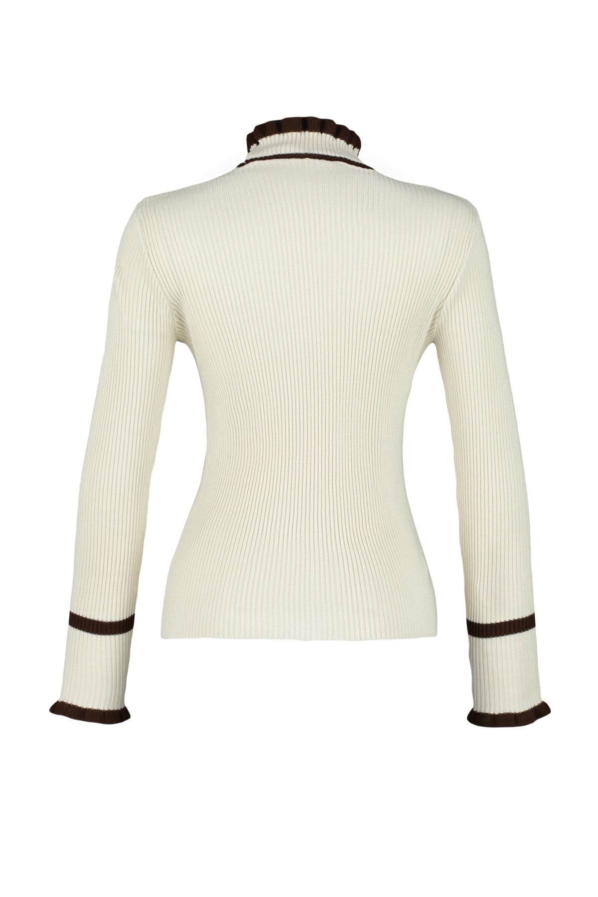 Trendyol Collection-Пуловер от трикотаж с каменни цветове TWOAW22KZ1250 7