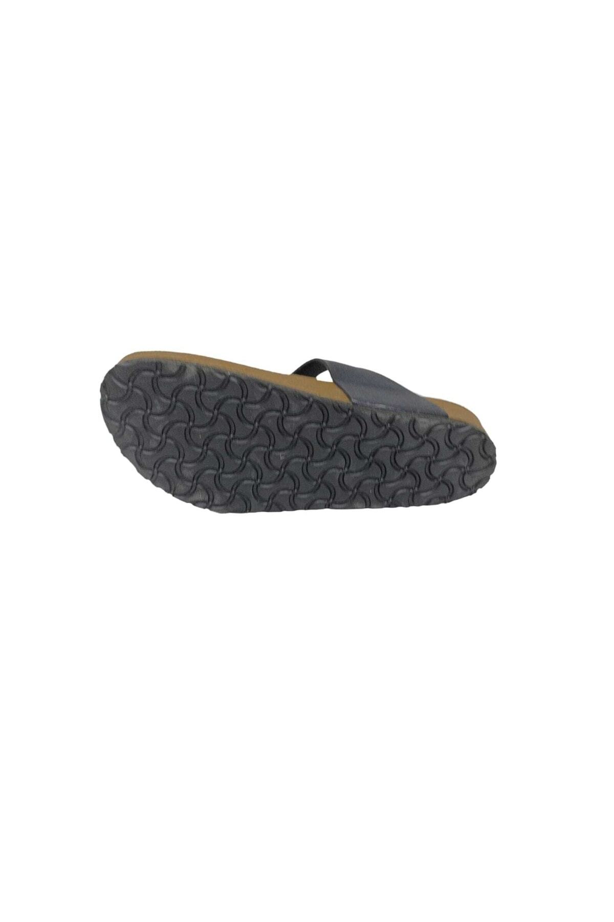 Zerhan-1251 Unisex Μαύρες Σαγιονάρες Παντόφλες Καθημερινής Χρήσης 4