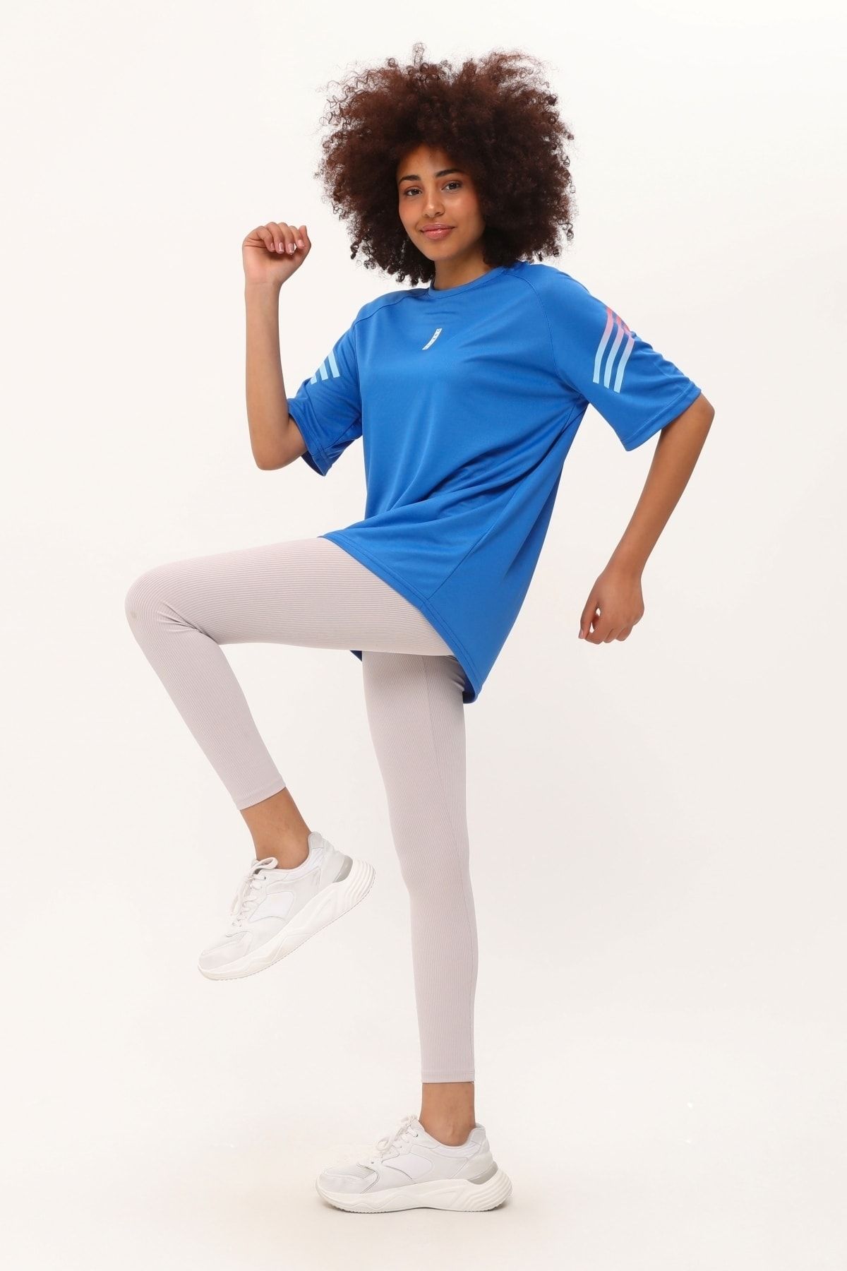 GENIUS STORE-Magazin Tricou Sport damă Printed Fitness, Training Fit 4