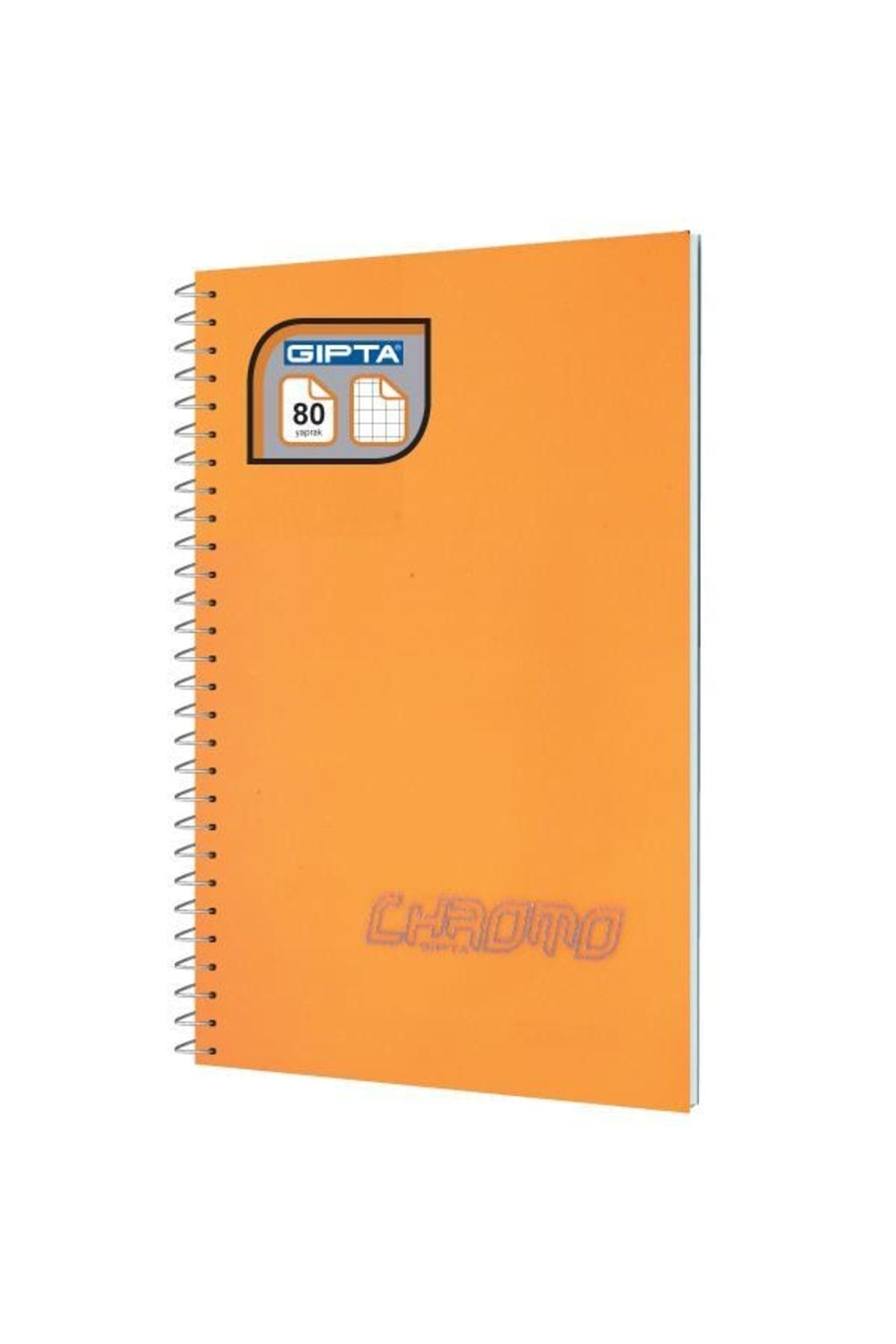 Gıpta-Chromo A4 80 Sheets Spiral Checked Notebook 1