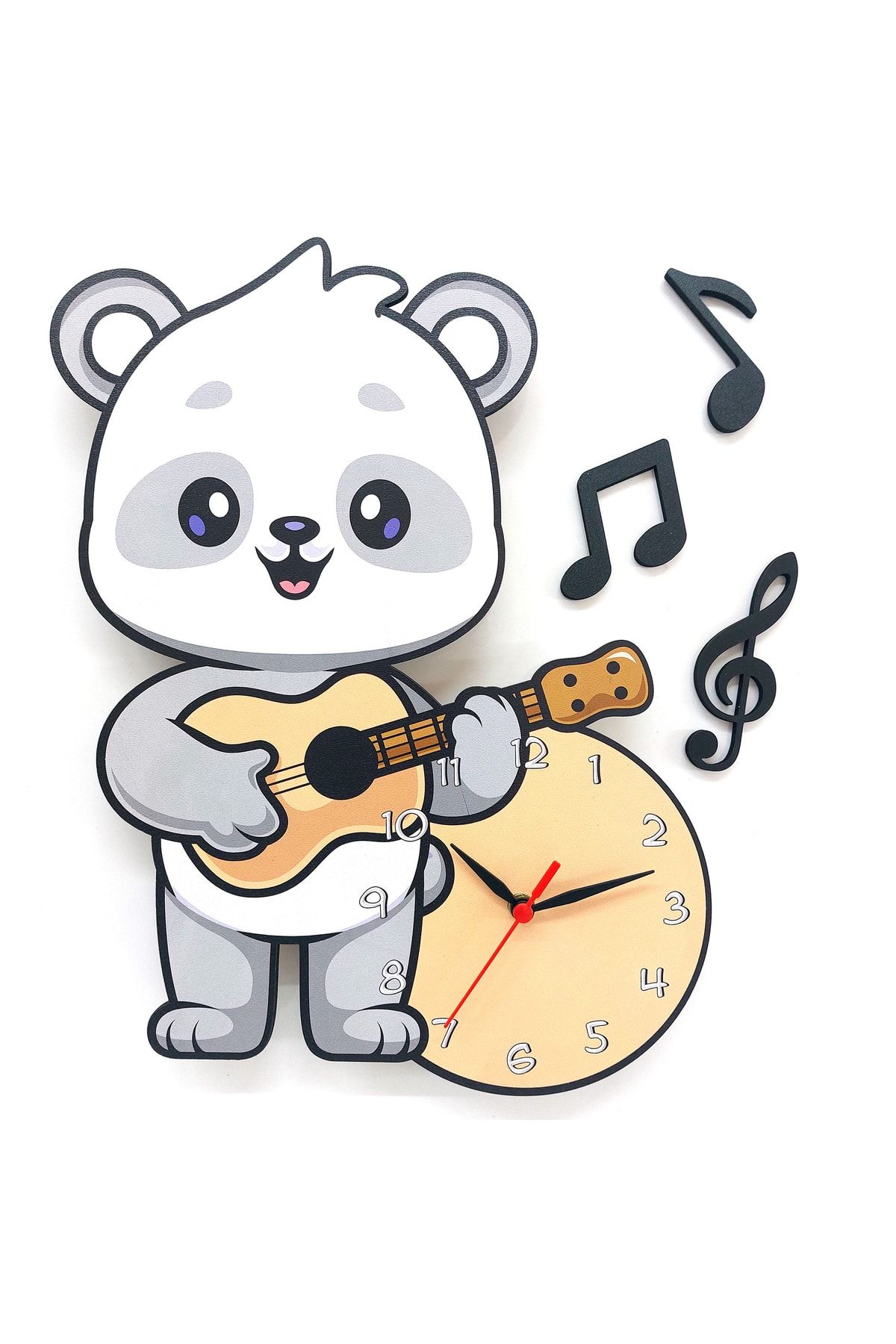 CajuArt-Decorative Cute Koala Children's Room Wooden Wall Clock Ornament 3