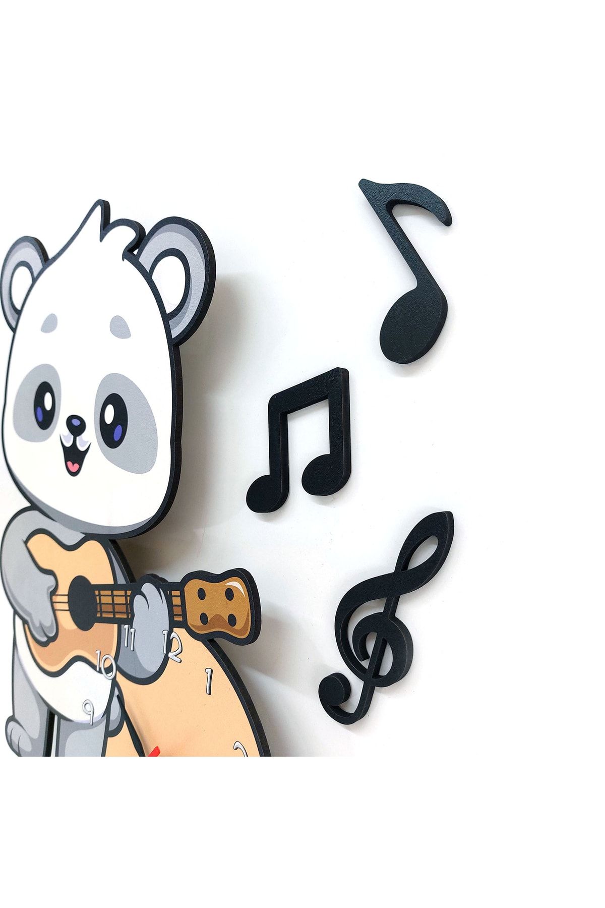 CajuArt-Decorative Cute Koala Children's Room Wooden Wall Clock Ornament 5
