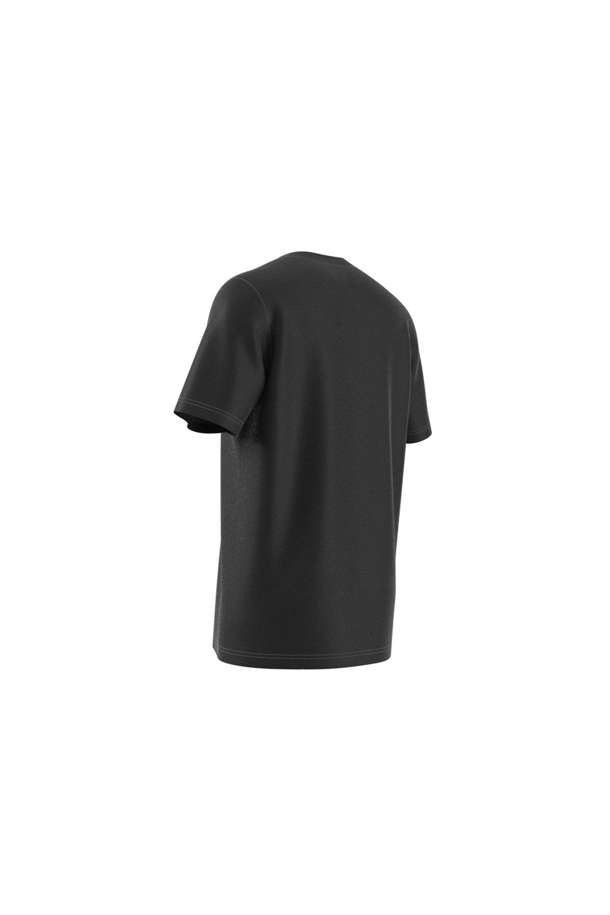 Adidas plain deals black t shirt