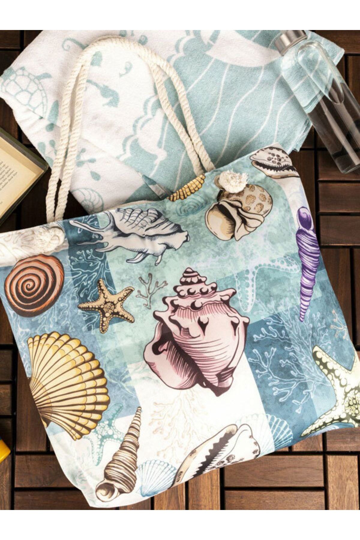 Shell deals beach bag