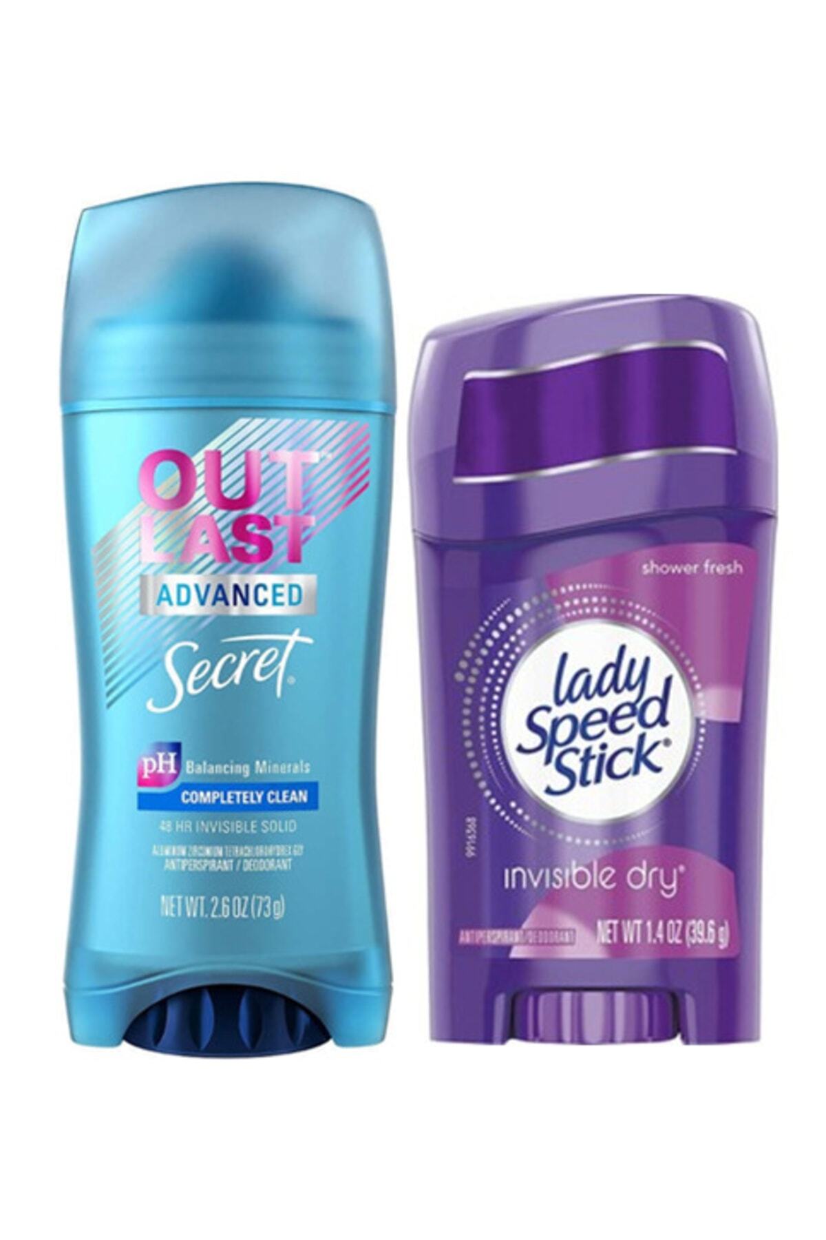 Rexona Clinical Maximum Deodorant + Secret Outlast Stick + Lady Speed