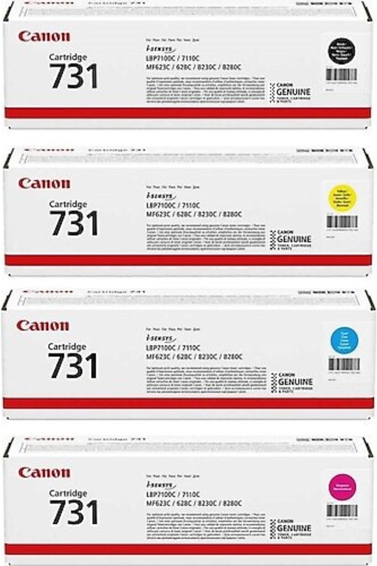 Canon I-sensys Mf-8280cw / Crg-731 Orjinal Toner Seti - Fiyatı