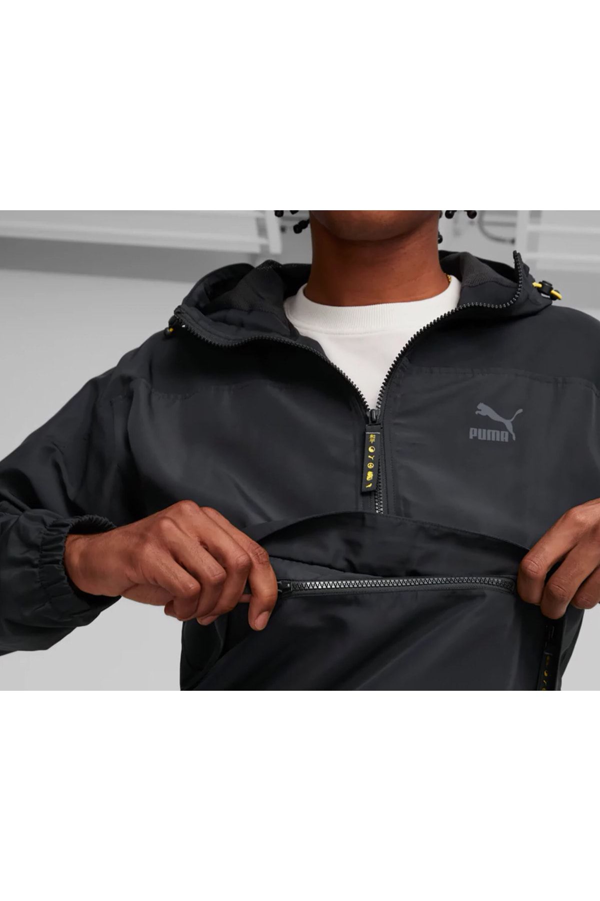 Puma anorak sales