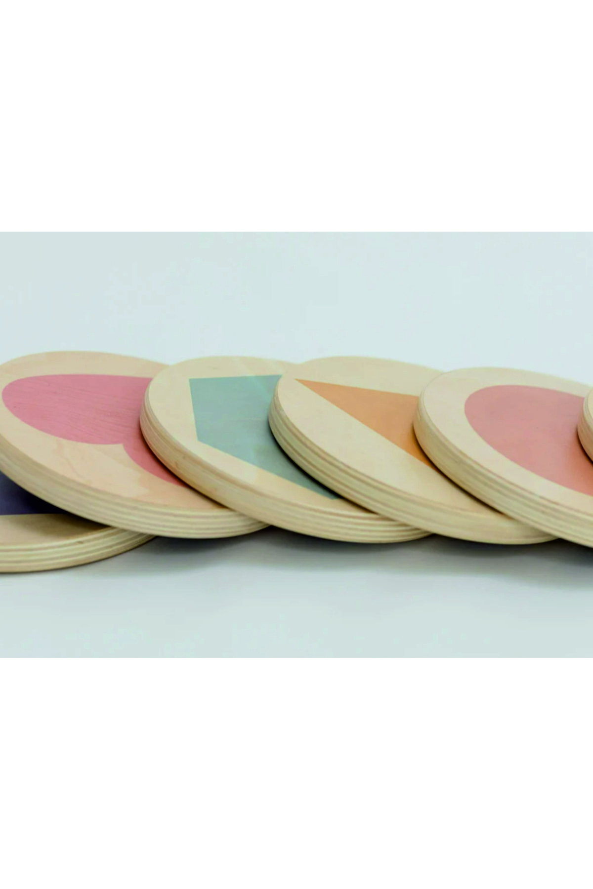 wudie Ahşap Basamak Taşları: Renk/şekil Tanıma, Denge Alıştırması, Ince/kaba Motor Becerilerini Geliştirme fotoğrafı 6 (önizleme)