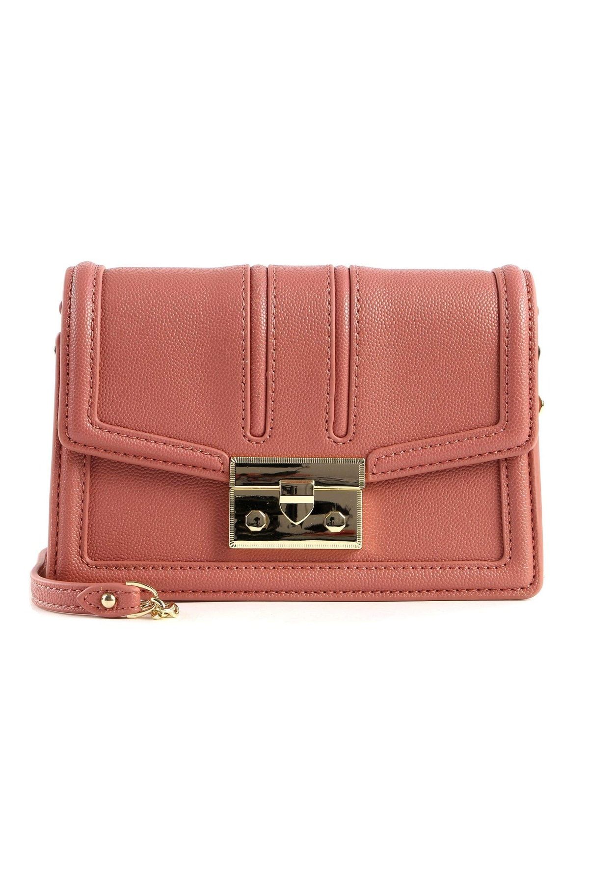 Seidenfelt Handtasche Rosa Strukturiert Fast ausverkauft