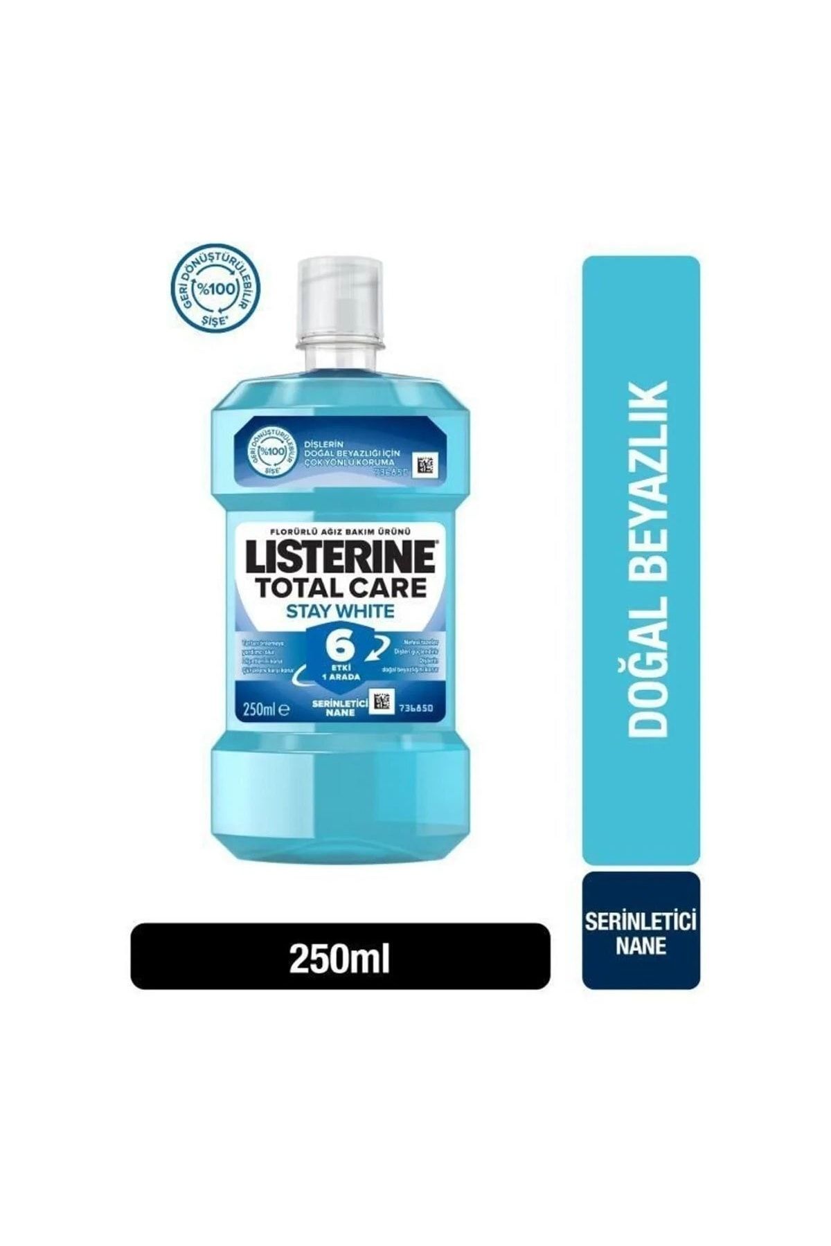 Listerine Total Care Stay White Ağız Bakım Suyu 250 Ml STK028