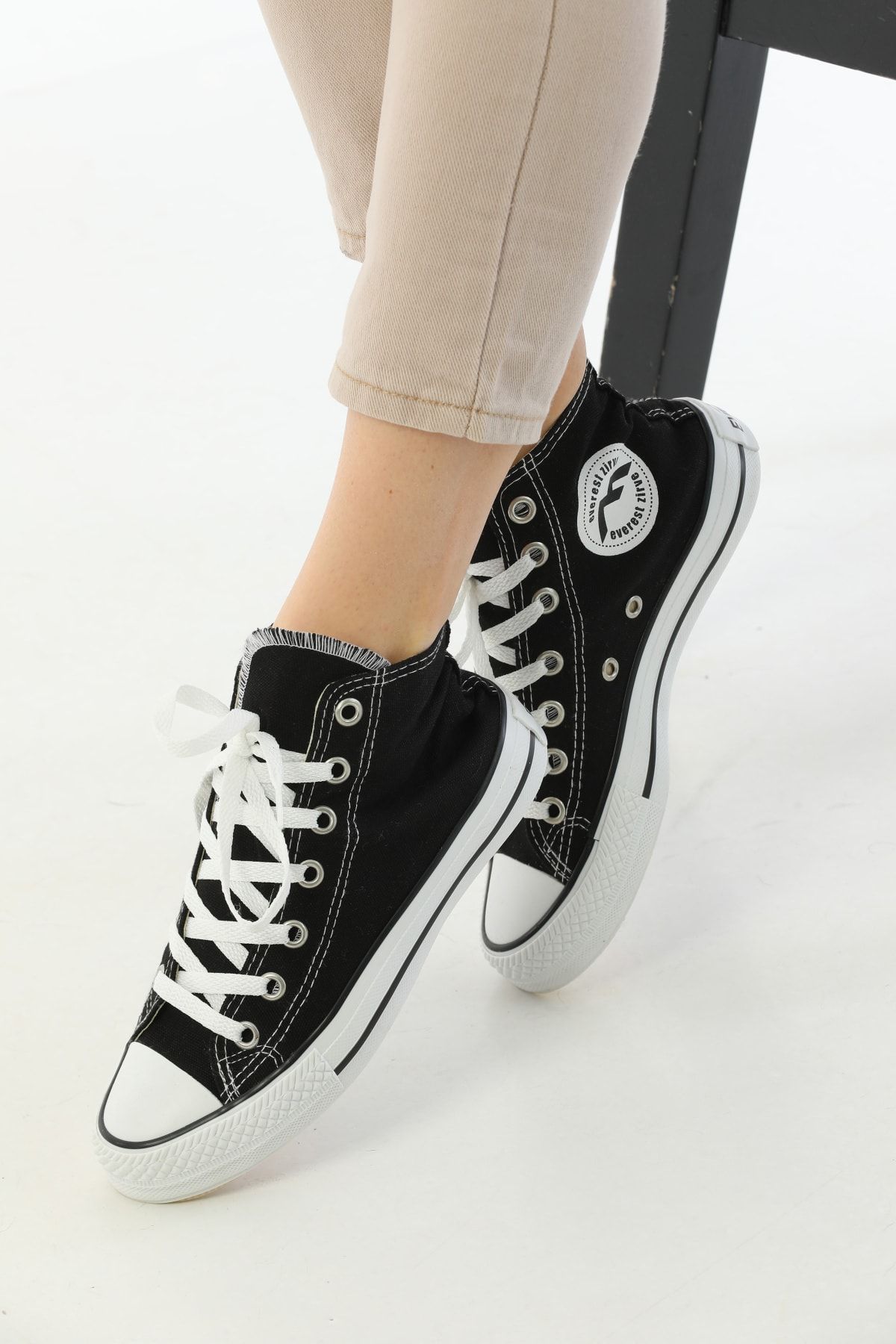 Everest Unisex Ankle Length All Star Convers Transparent Sole