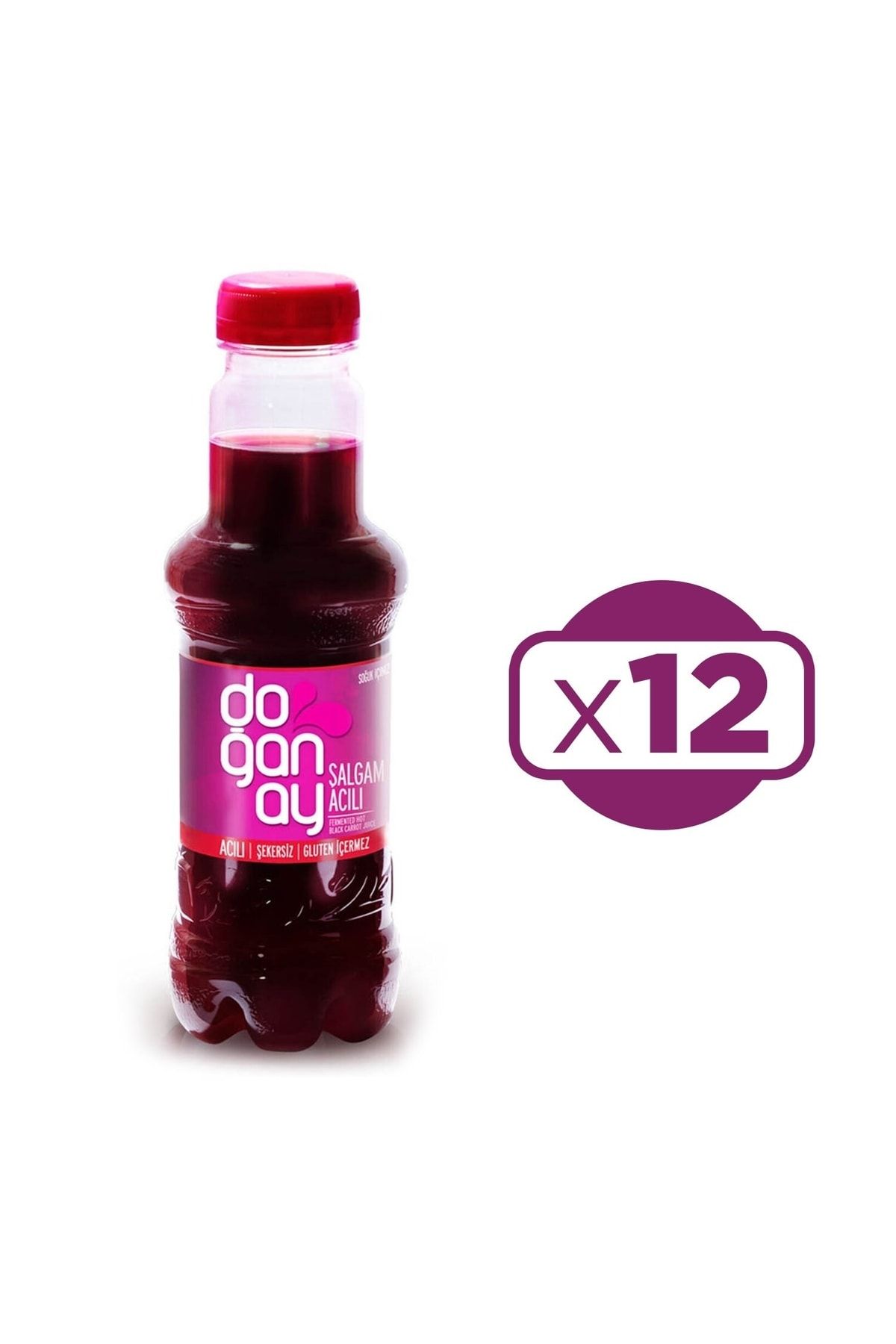 Doğanay Şalgam Suyu 300 Ml Acılı X 12 Adet