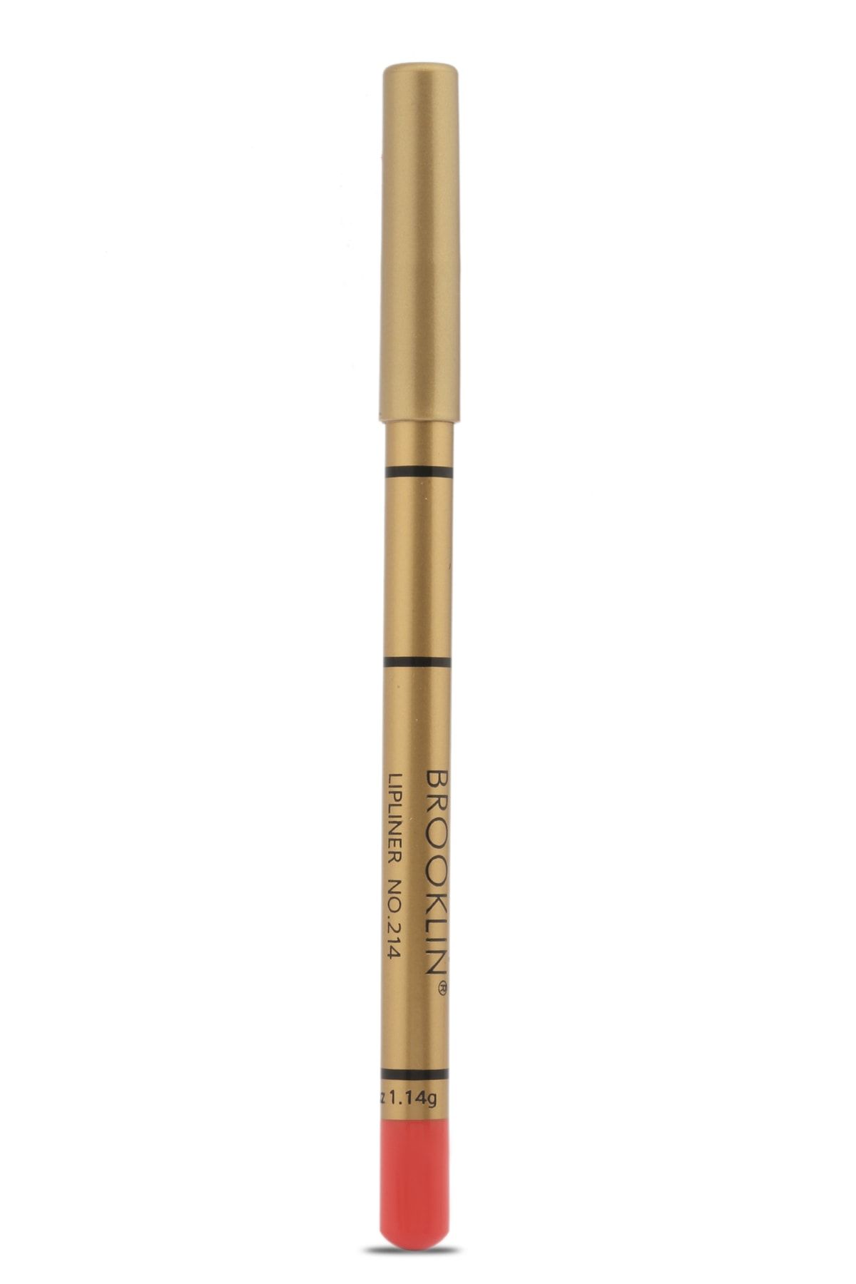 BROOKLIN-Lip Liner - Lipliner No: 214 (Orange Coral) 3