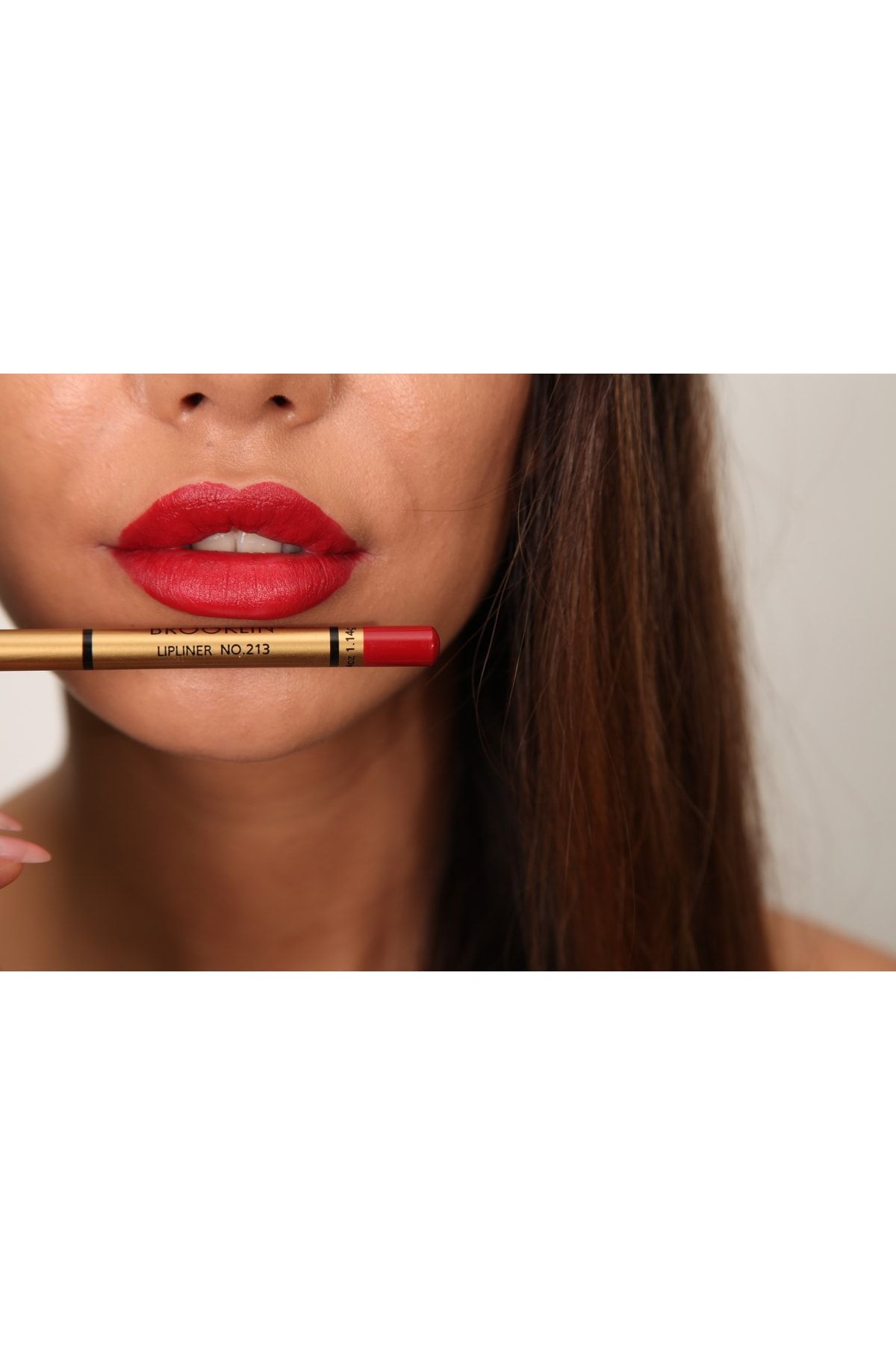 BROOKLIN-Lip Liner - Lipliner No: 213 (Scarlet Red) 4