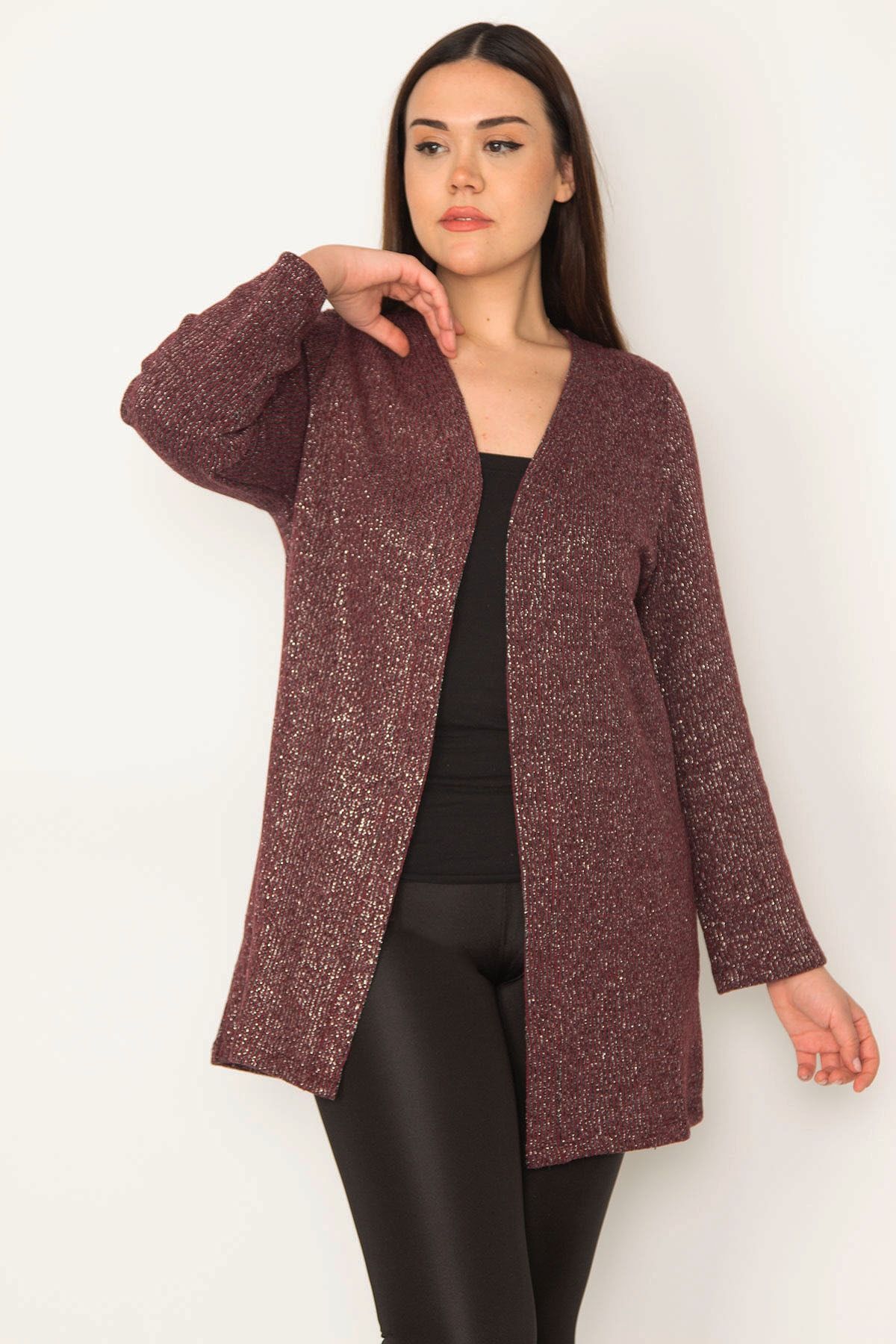 Womens shop glitter cardigan
