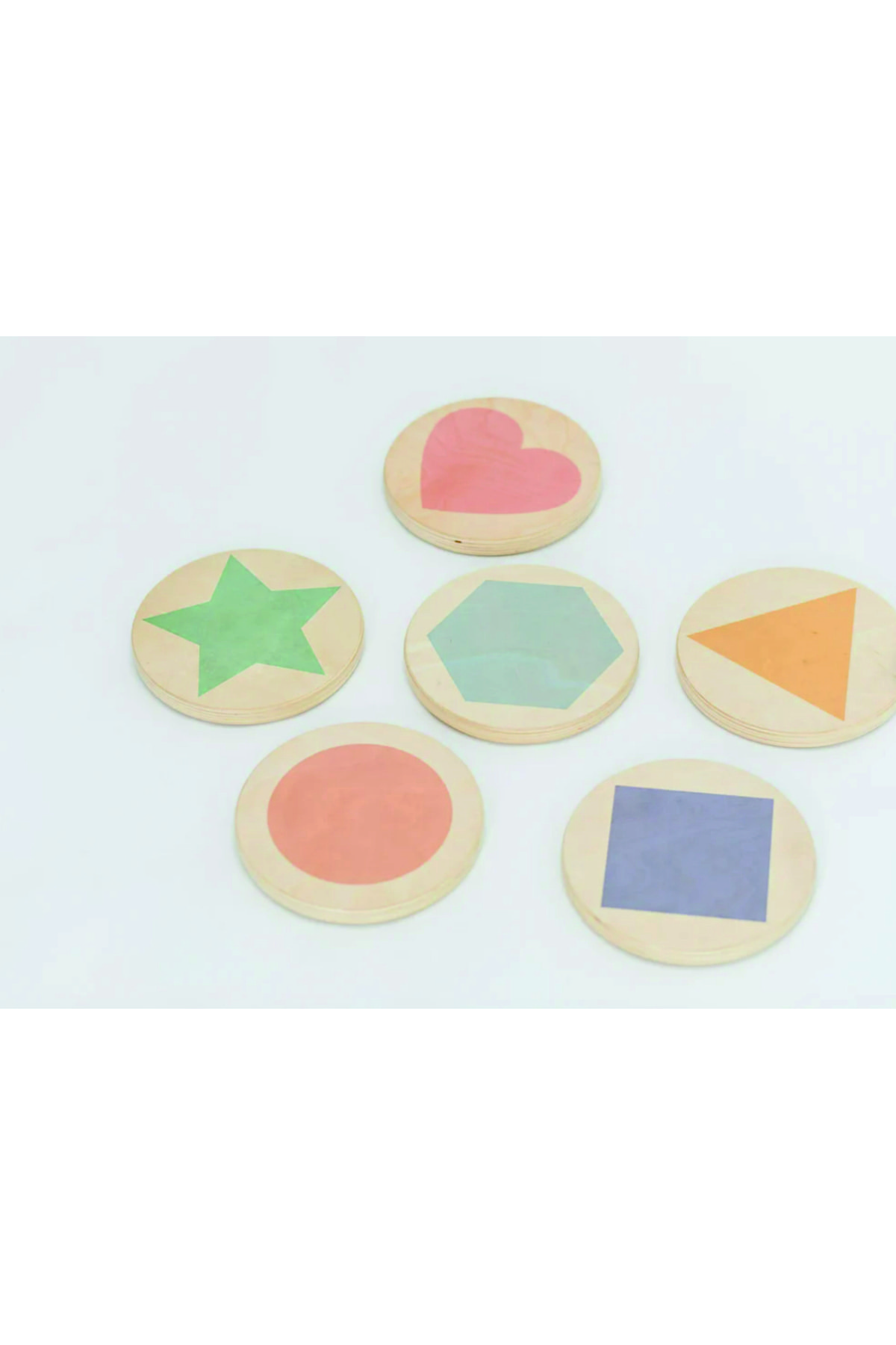 wudie Ahşap Basamak Taşları: Renk/şekil Tanıma, Denge Alıştırması, Ince/kaba Motor Becerilerini Geliştirme fotoğrafı 3 (önizleme)