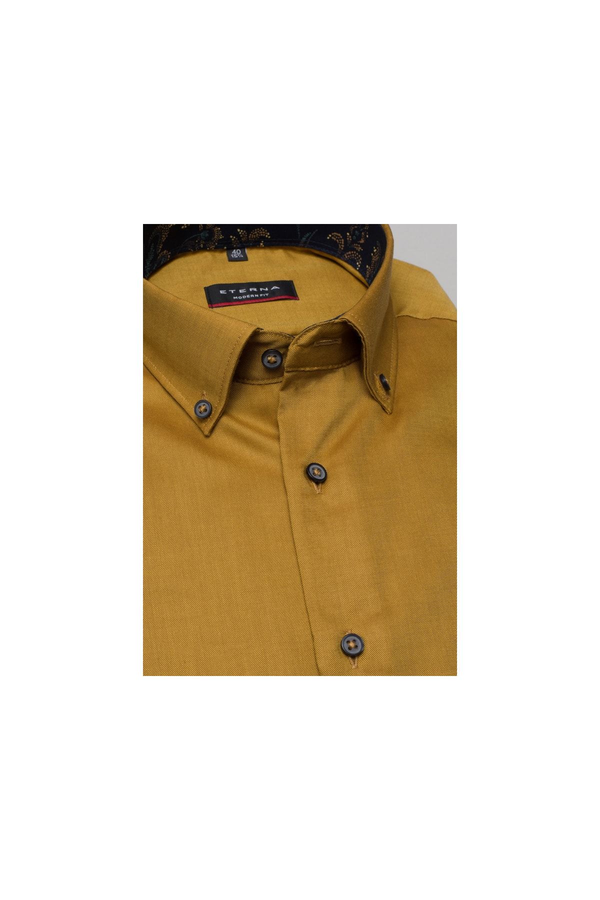 ETERNA Hemd - Gelb - Regular Fit - Trendyol | Poloshirts