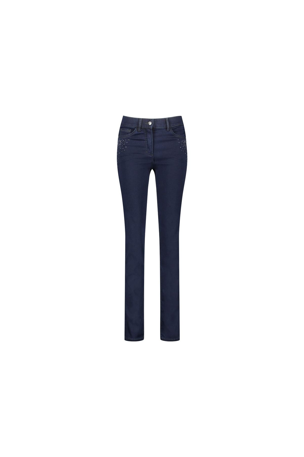 Gerry Weber Jeans Blau Straight Fast ausverkauft