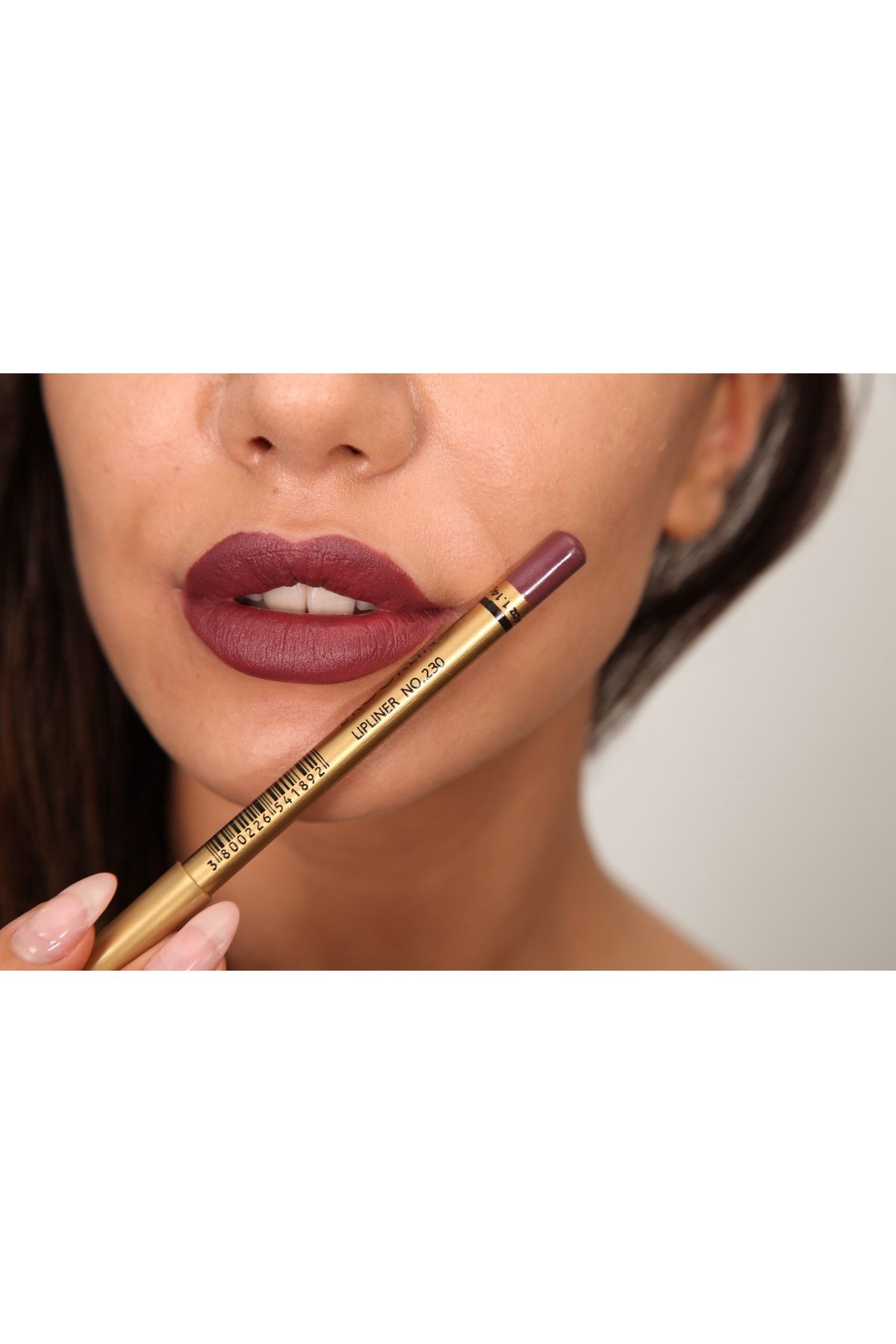 BROOKLIN-Lip Liner - Lipliner No: 230 (Matt Dark Grape) 4