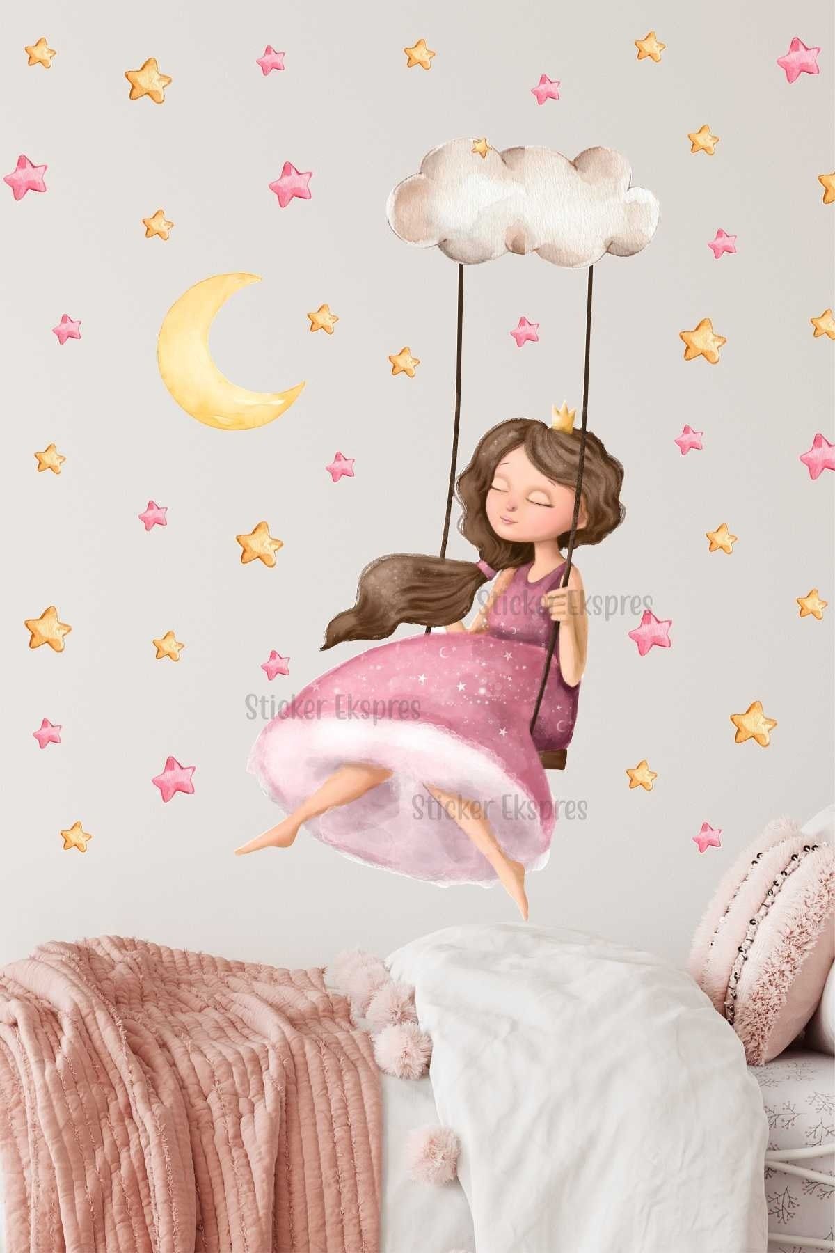 Girls on sale wall stickers