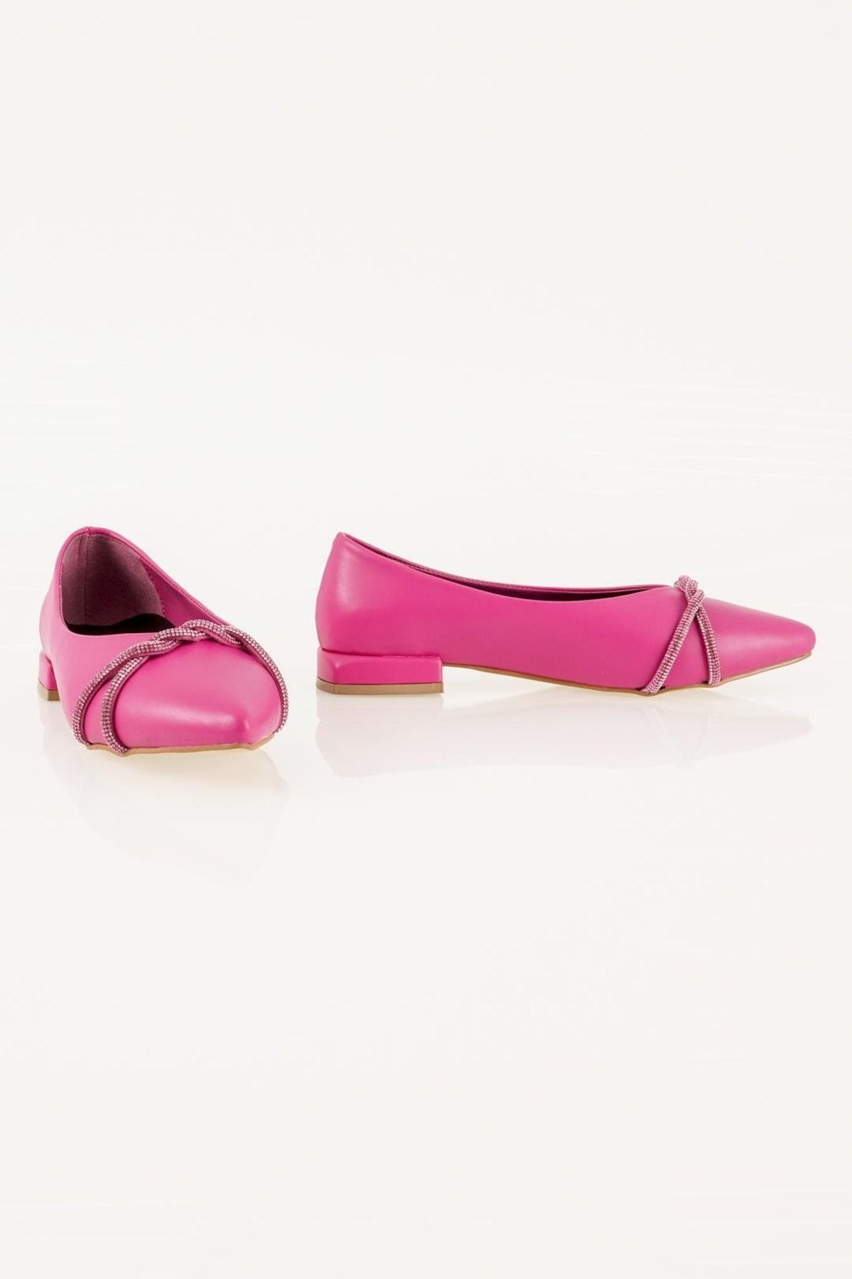 Hot pink flat shoes on sale