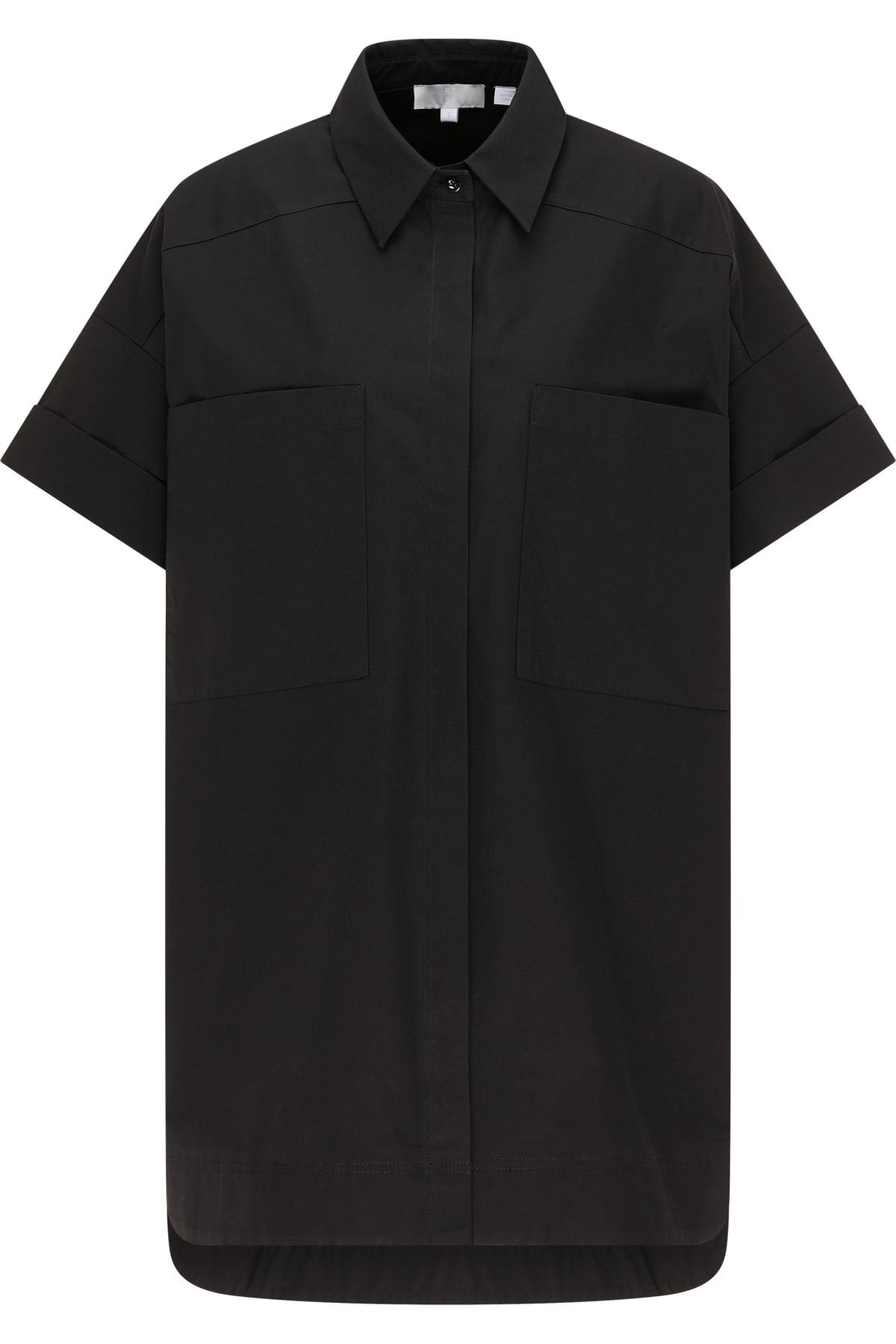RISA Bluse Schwarz Regular Fit Fast ausverkauft