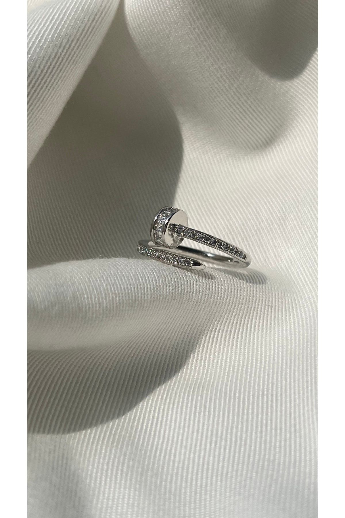 Vi store Cartier Silver Nail Ring