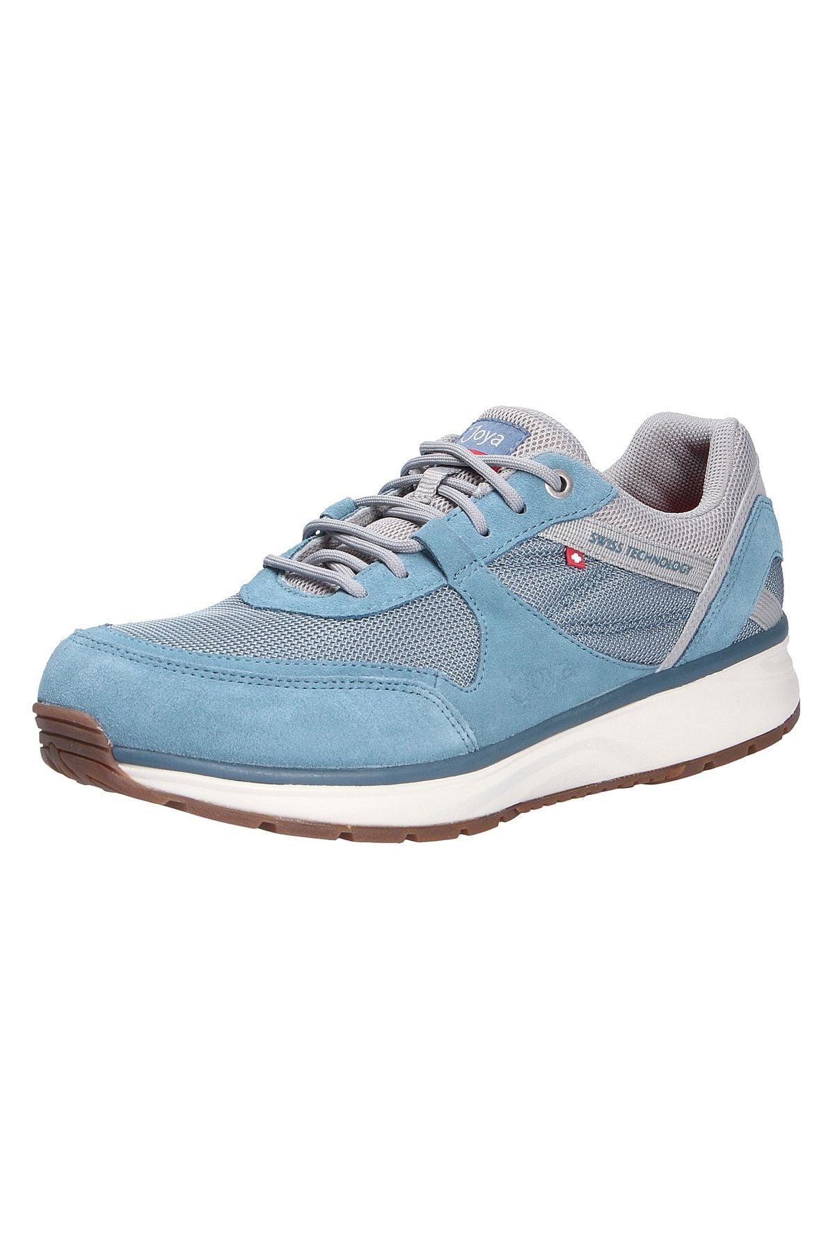 Joya Schnürschuh Blau Flacher Absatz Fast ausverkauft