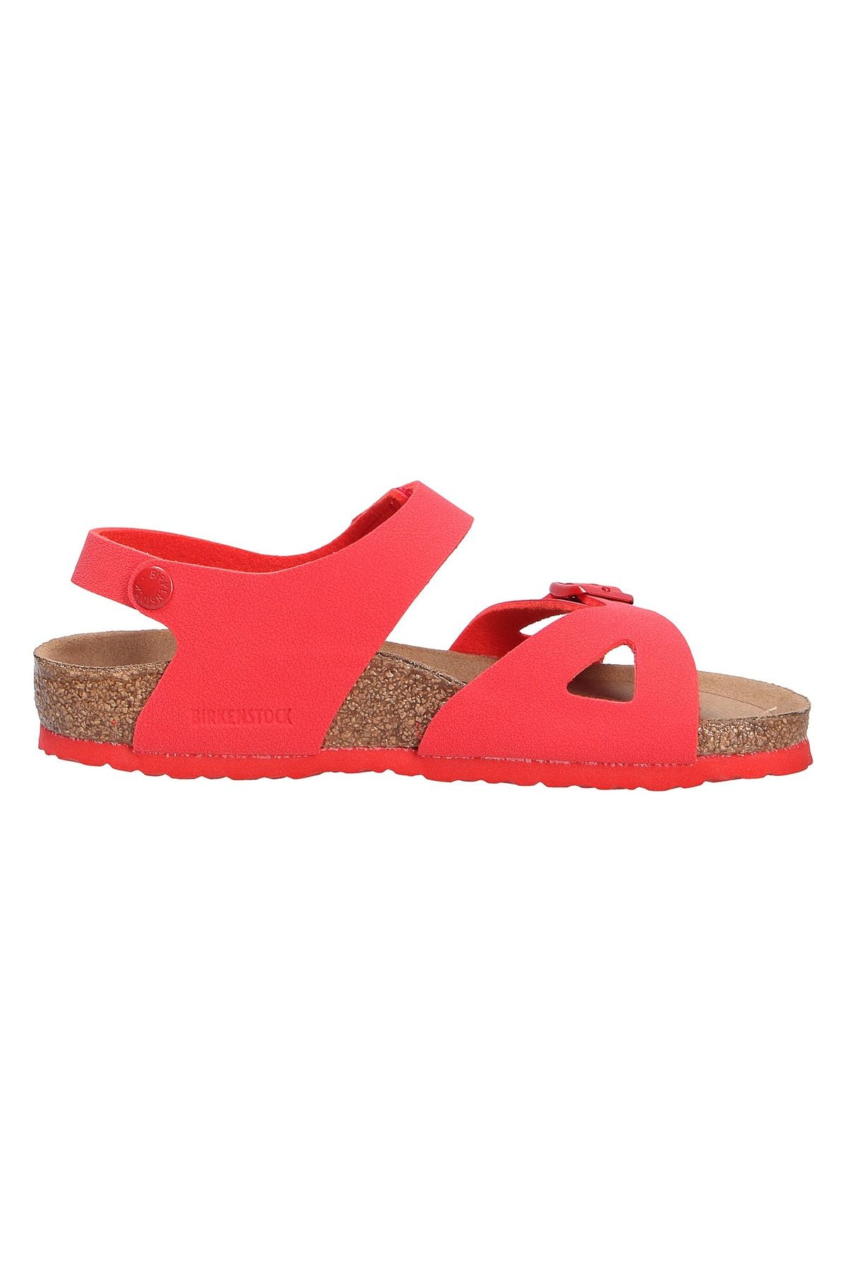 Birkenstock Sandalette Rot Flacher Absatz Fast ausverkauft FN8988