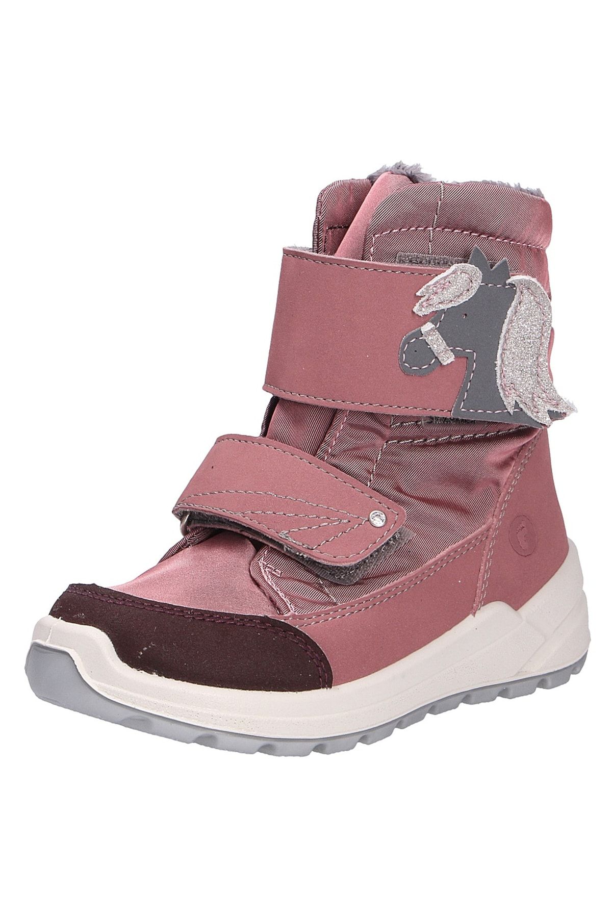 Ricosta Schneestiefel Rosa Flacher Absatz Fast ausverkauft