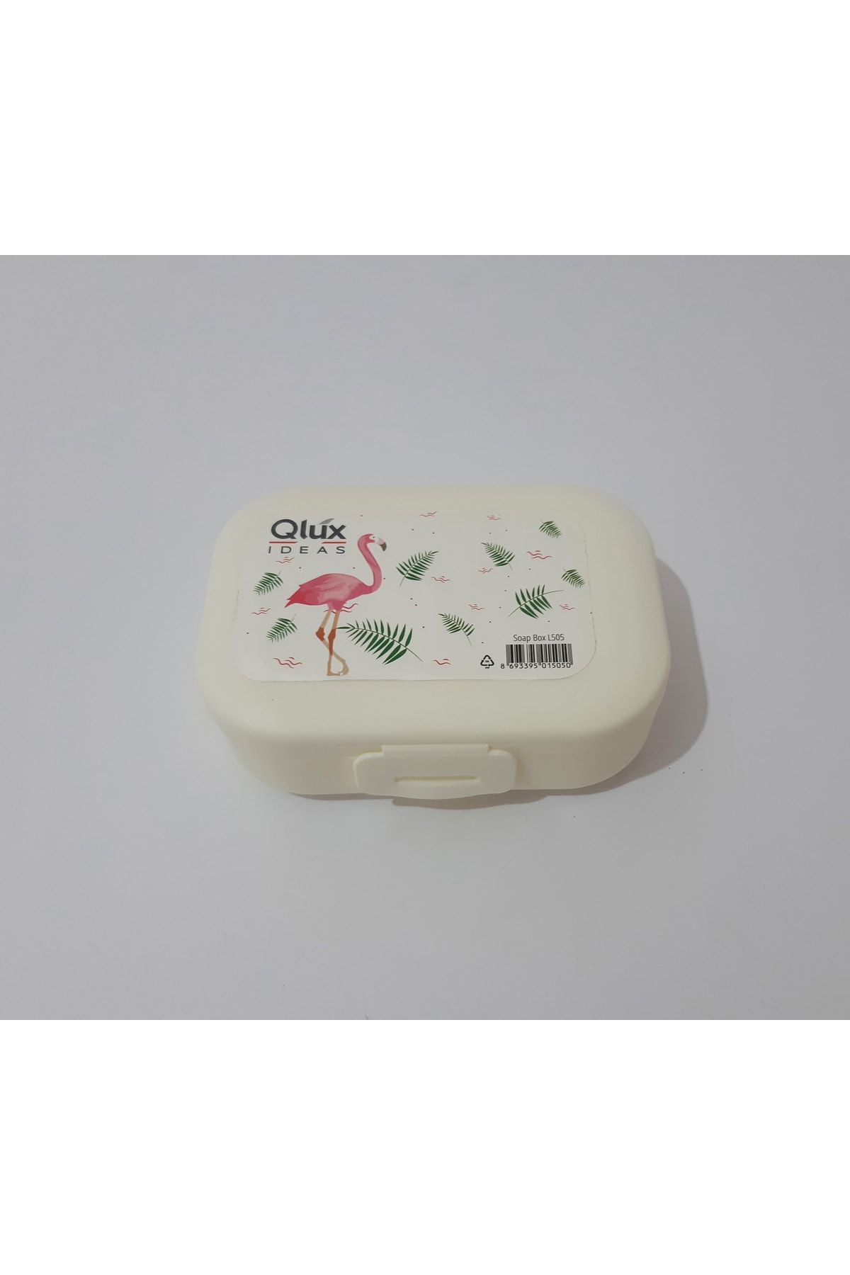 renkli çiçekler-Box Soap Dish Lockable Plastic Soap Box 2