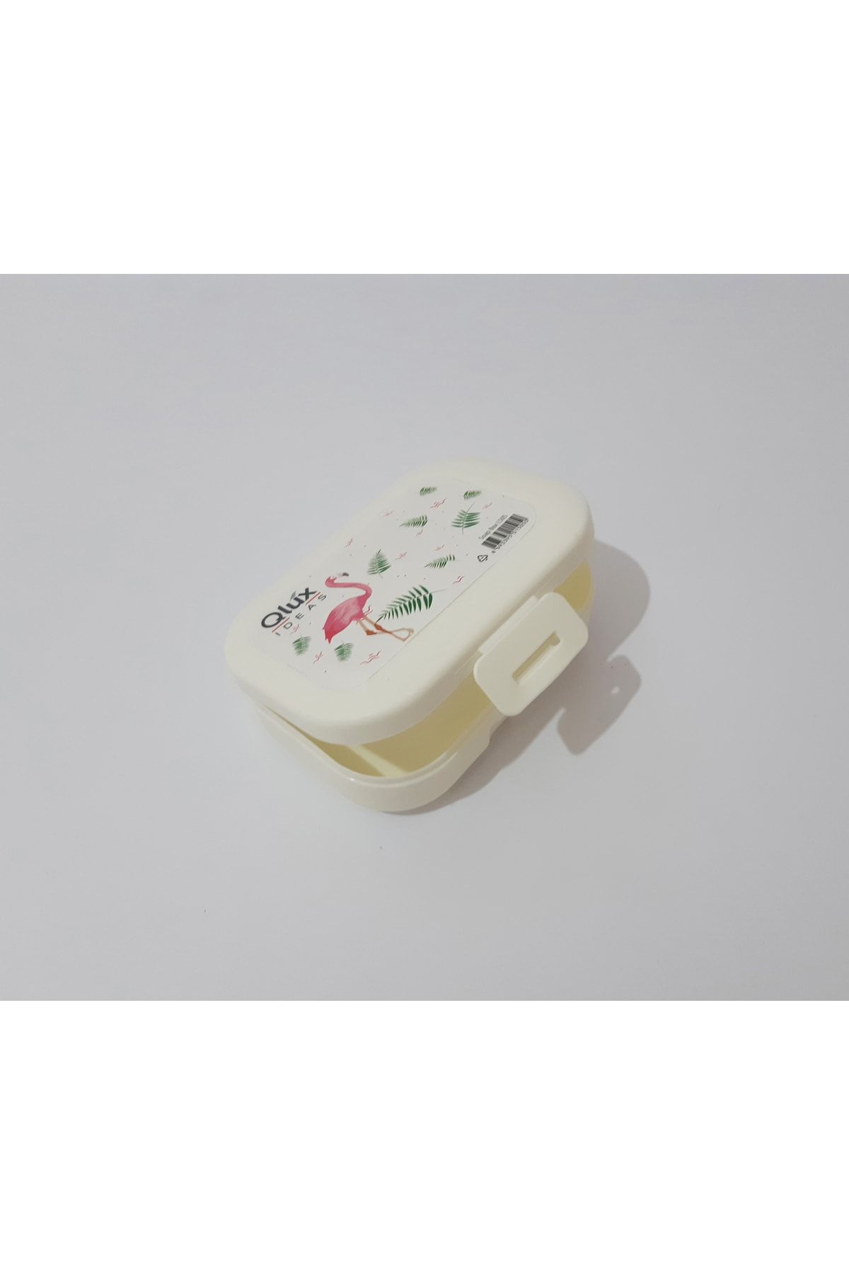 renkli çiçekler-Box Soap Dish Lockable Plastic Soap Box 6