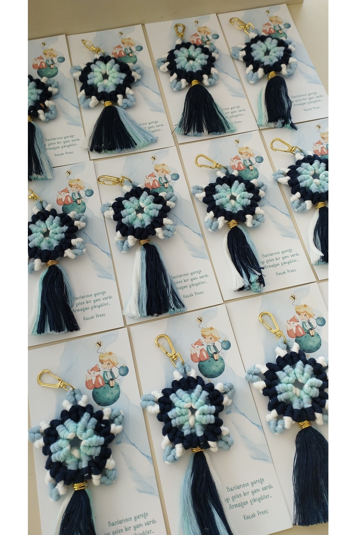 Birthday Gift Keychain, Star Keychain, Baby Shower Gift, Newborn Gift