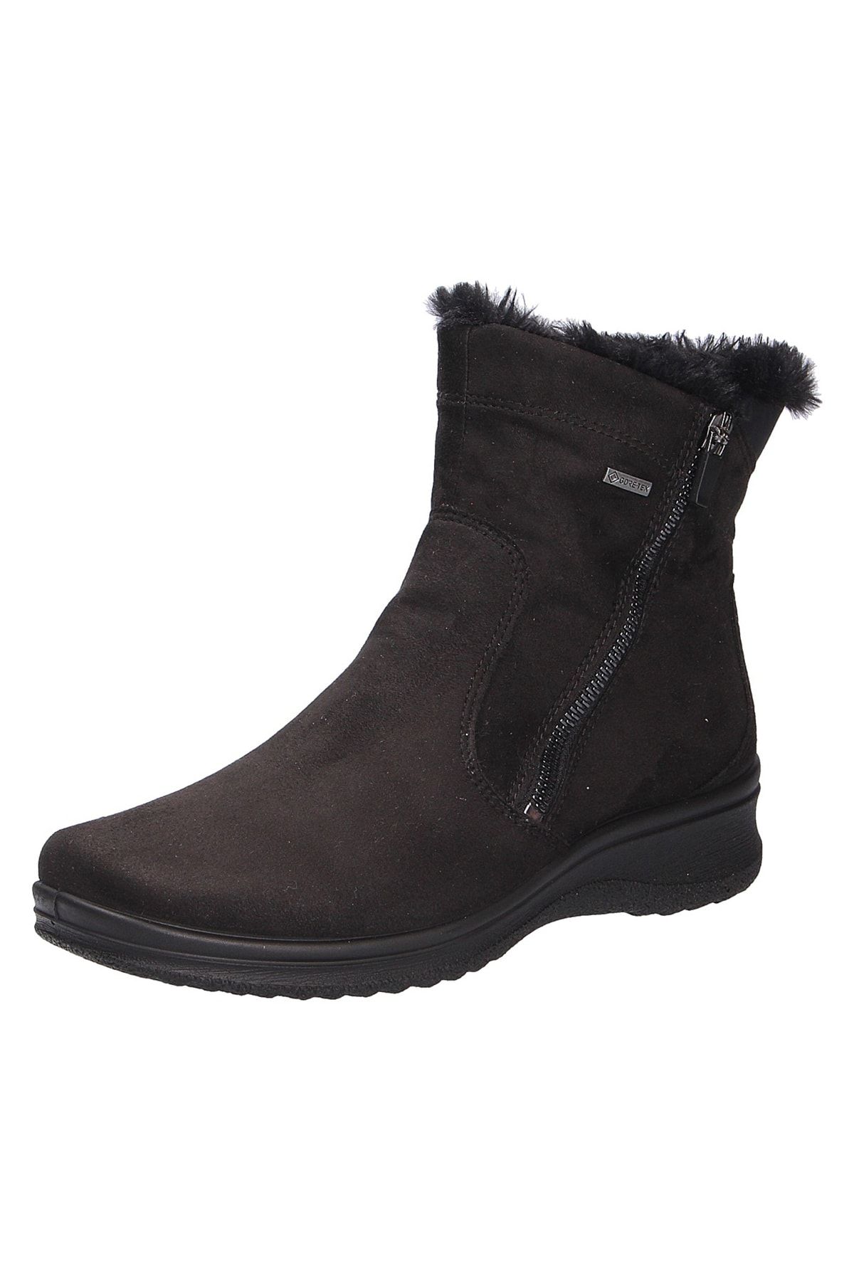 ARA Schneestiefel Schwarz Flacher Absatz Fast ausverkauft