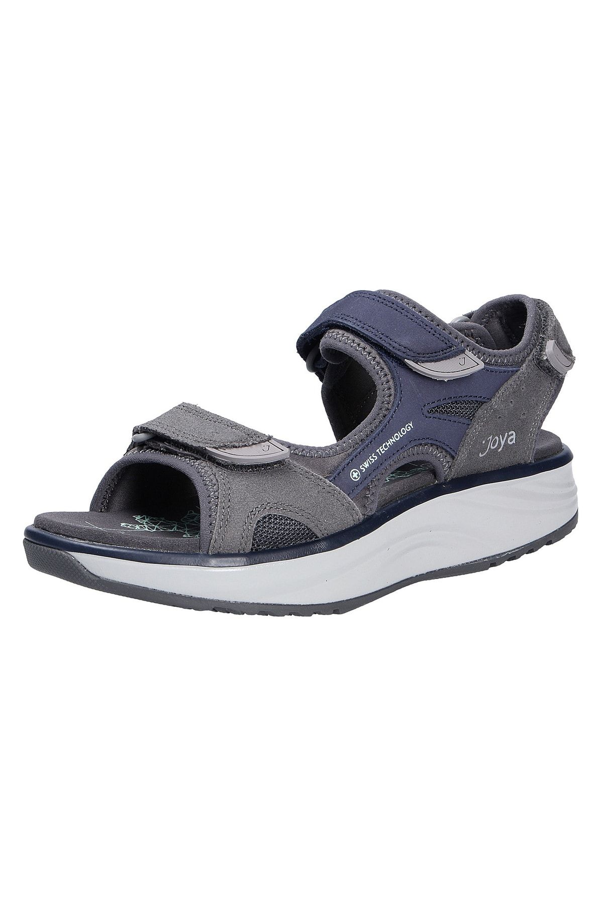 Joya Sandalette Grau Flacher Absatz Fast ausverkauft
