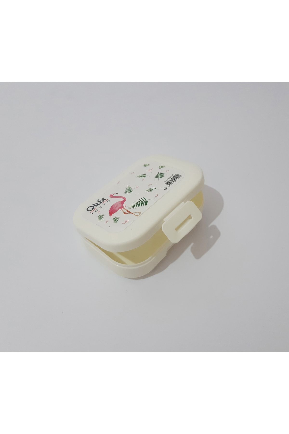 renkli çiçekler-Box Soap Dish Lockable Plastic Soap Box 1