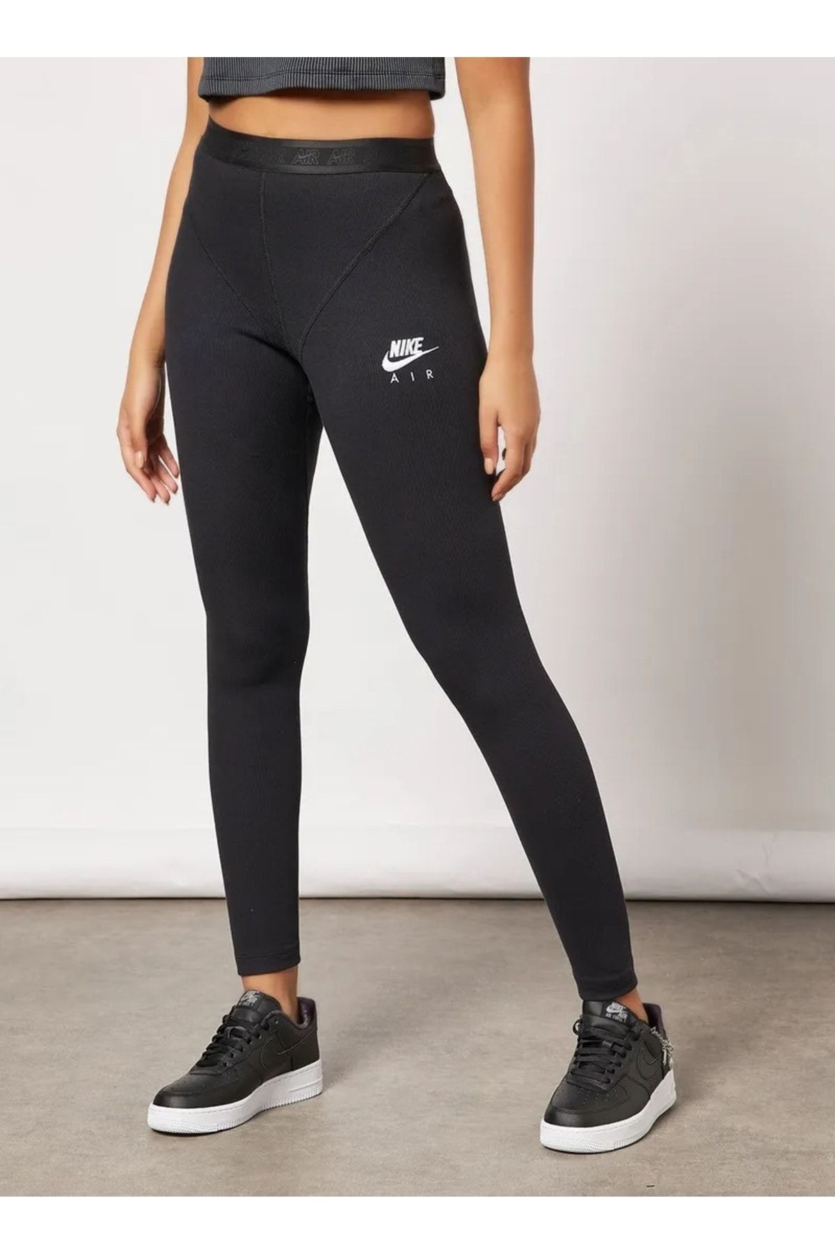 Nike / Women's Air Ribbed High-Rise Tights