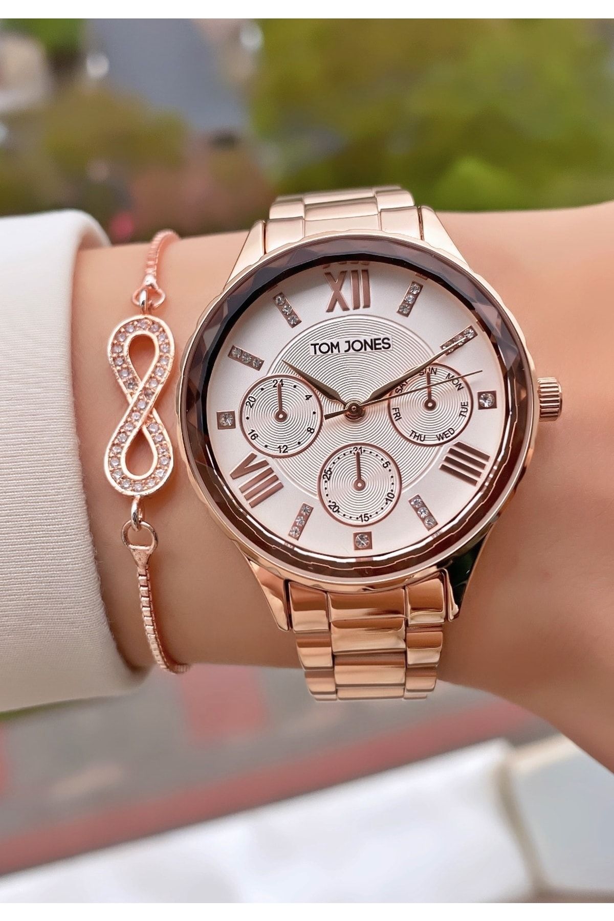 Tom Jones Watch Pink Rose gold Trendyol