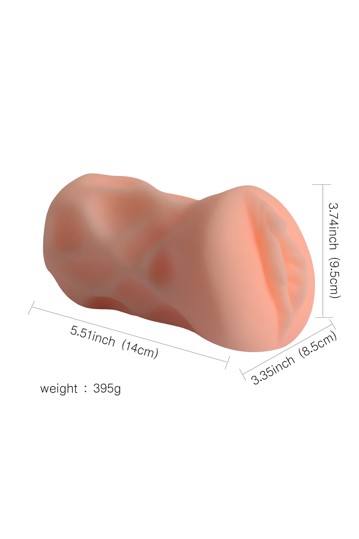 Huizi Pocket Pussy Realistik Vajina Mastürbatör 3