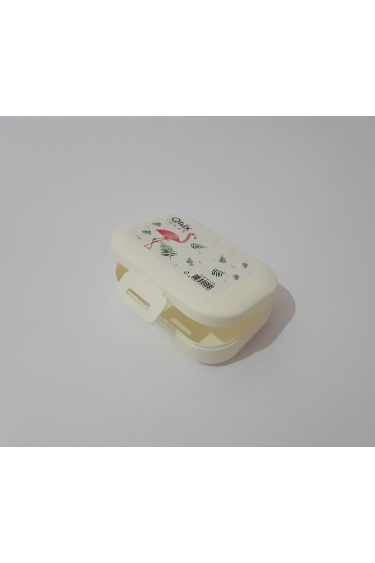 renkli çiçekler-Box Soap Dish Lockable Plastic Soap Box 7