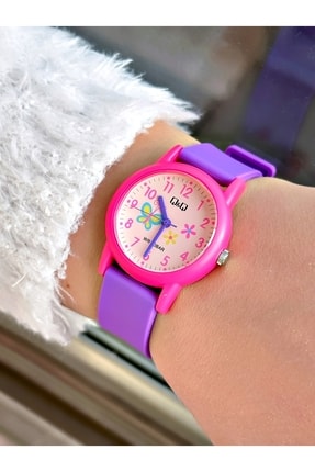 Q&Q V23a-144wl Su Geçirmez Kız Çocuk Kol Saati