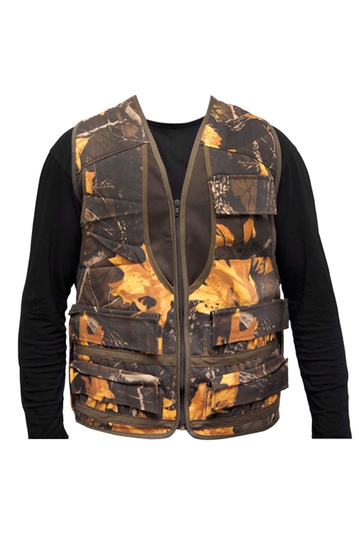 Hunthink Forest Camouflage Hunting Vest Trendyol