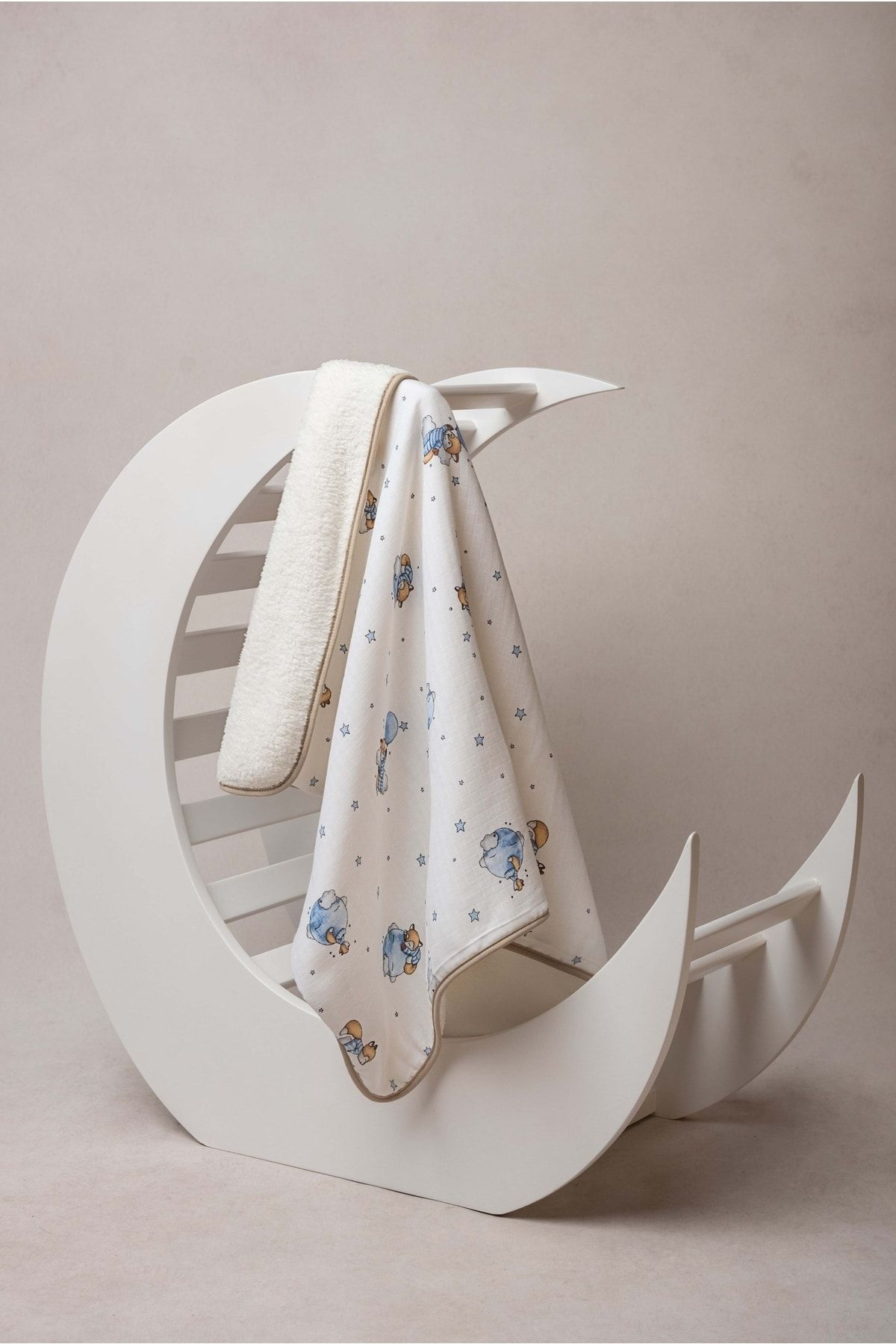 Crescent moon doll crib hot sale