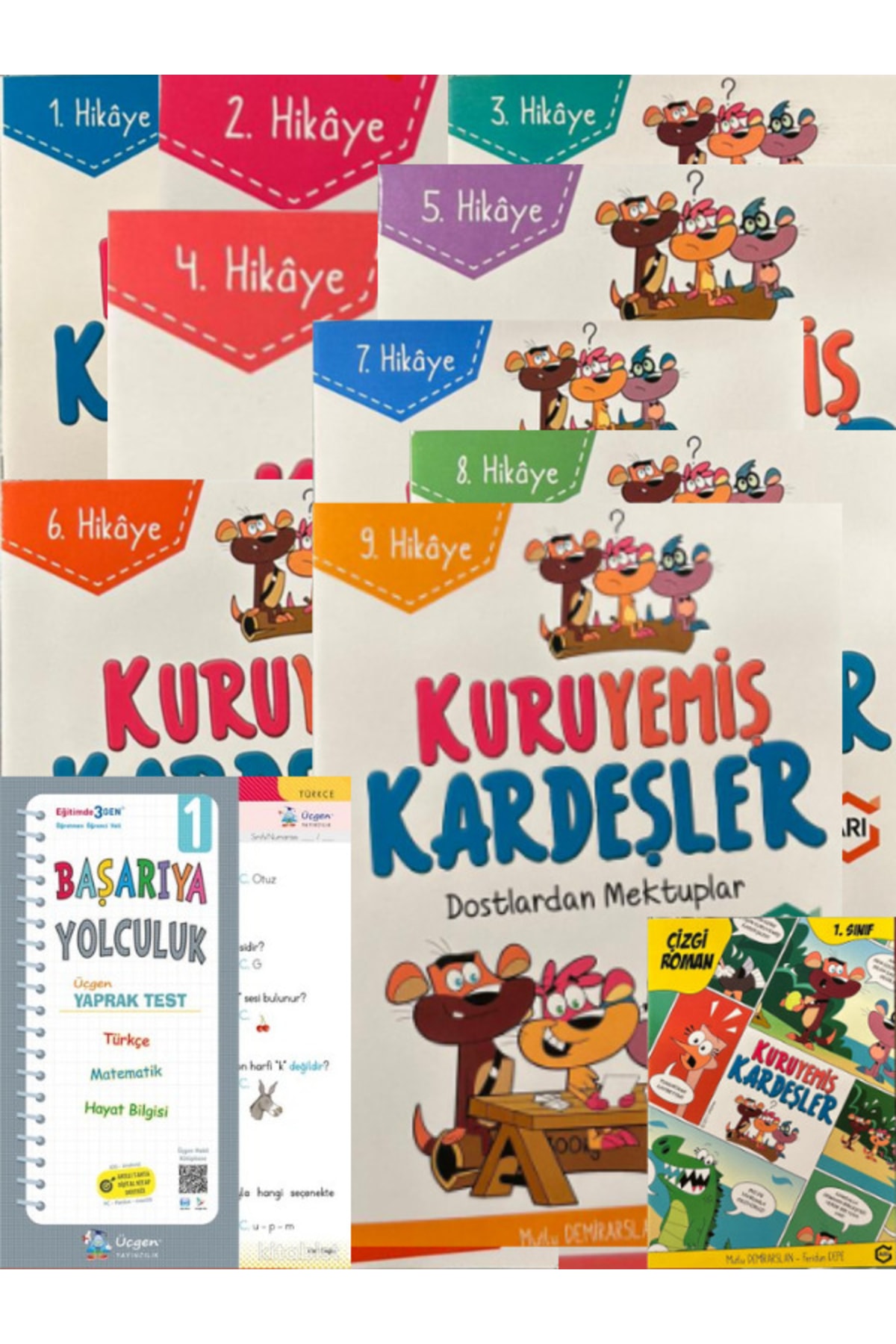 Arı Yayıncılık 1. Sınıflar Için Kuruyemiş Kardeşler Ile Okuma