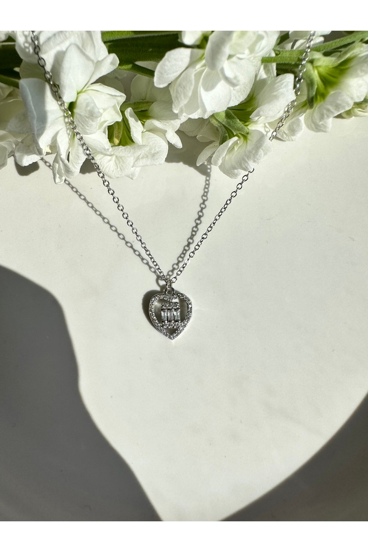 Gucci blind for hotsell love heart necklace